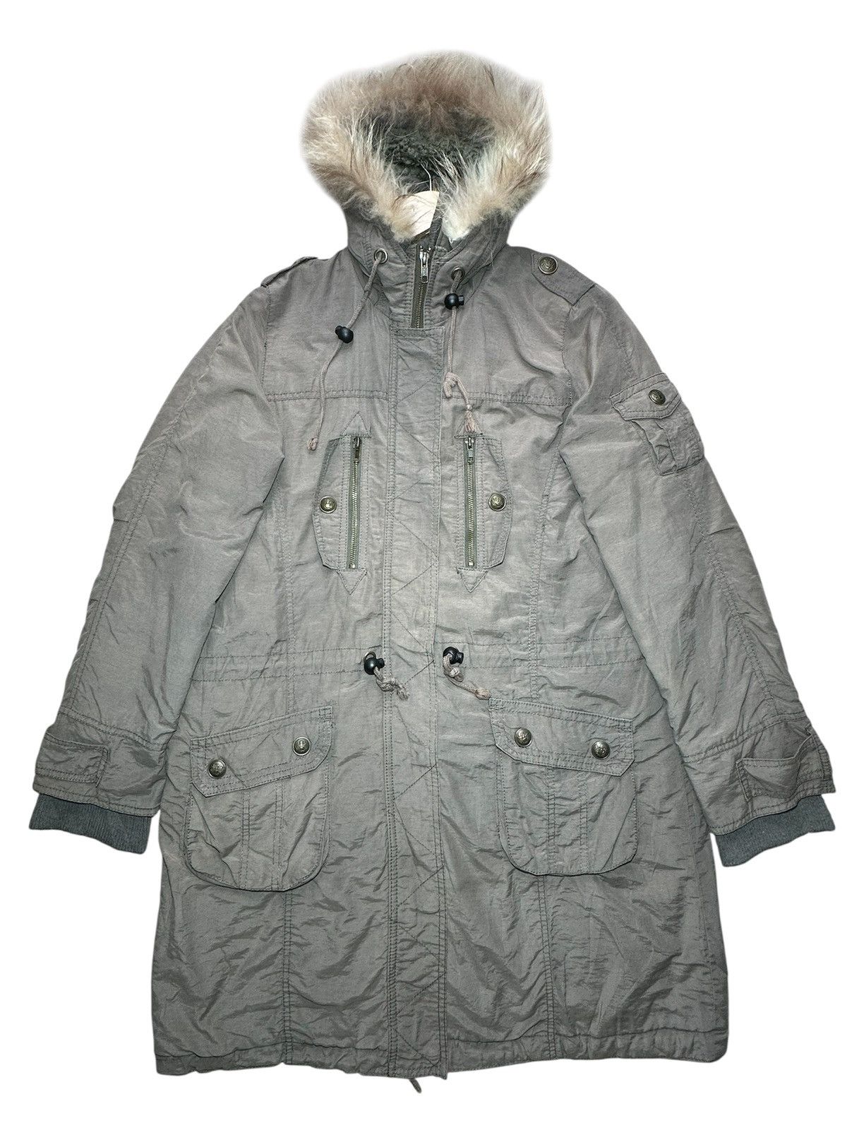 Japanese Brand 🔥sale🔥Sorridere Fur Hood Parka Jacket Size US L / EU 52-54 / 3 - 1 Thumbnail