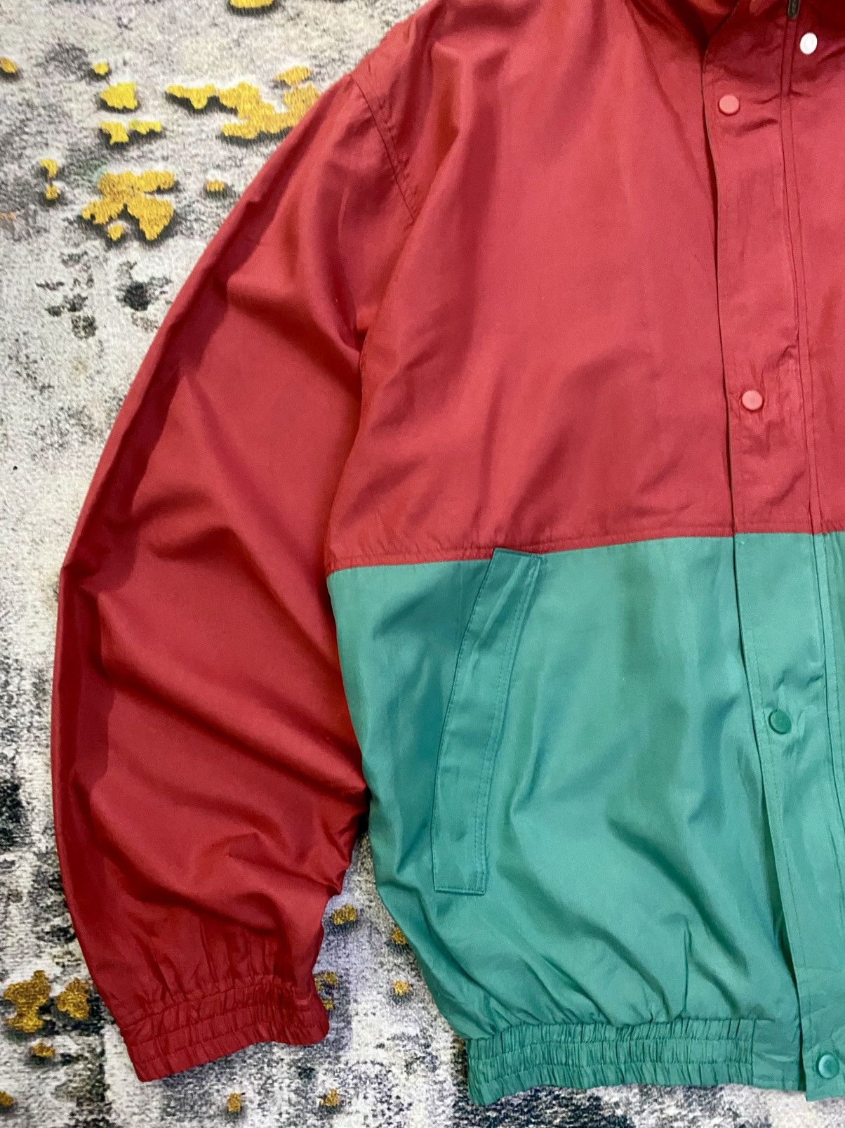 Dunlop × Vintage Vintage Dunlop Windbreaker Jacket Size US L / EU 52-54 / 3 - 3 Thumbnail