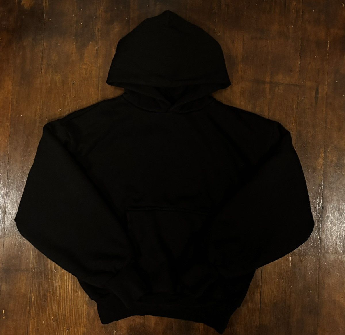 Kanye West × Los Angeles Apparel × Yeezy Kanye West 2020 Vision SAMPLE Hoodie Re-Dye Jet Black Size US L / EU 52-54 / 3 - 3 Thumbnail