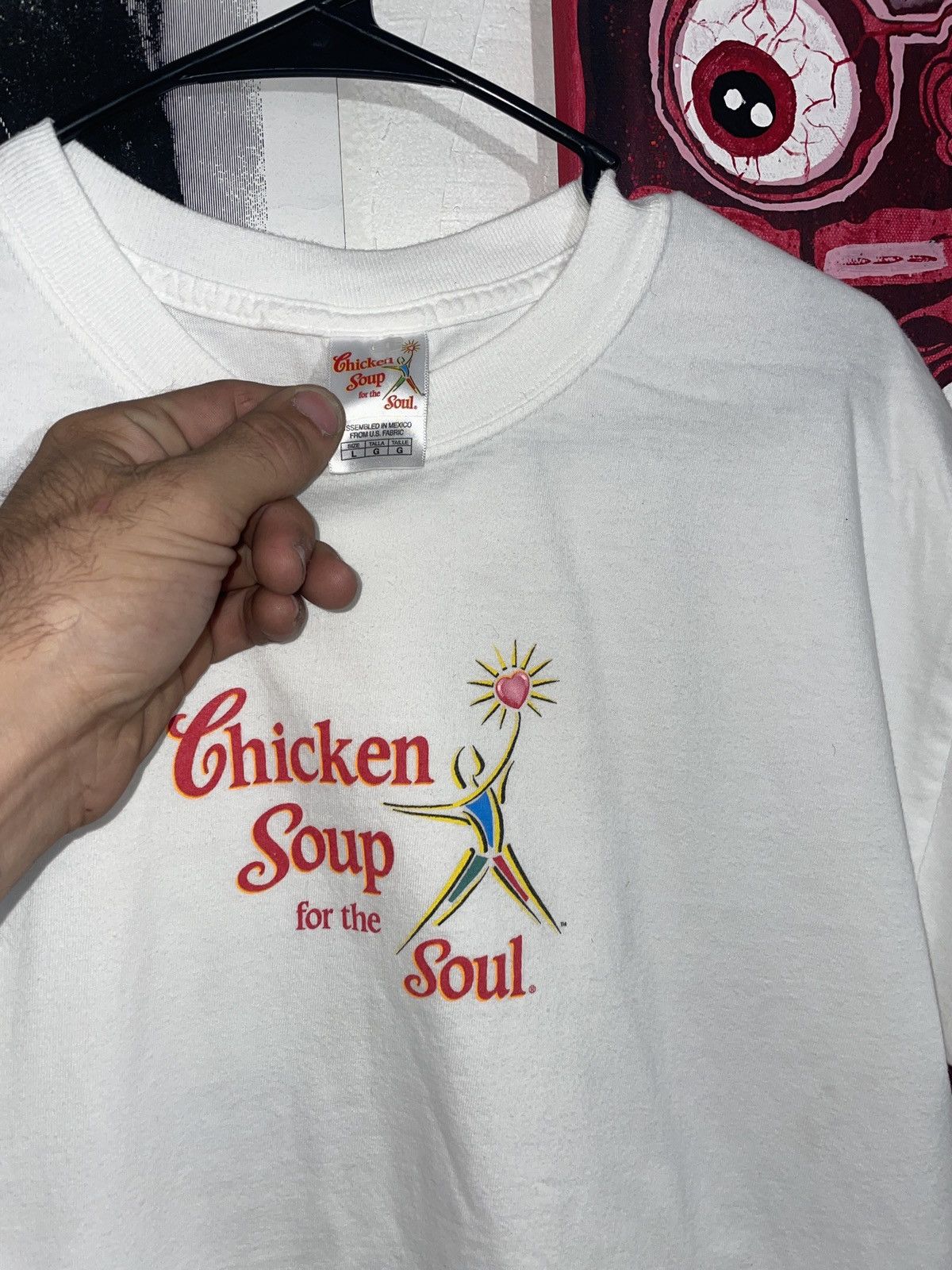 Brave Soul VINTAGE CHICKEN SOUP FOR THE SOUL Size US L / EU 52-54 / 3 - 3 Thumbnail