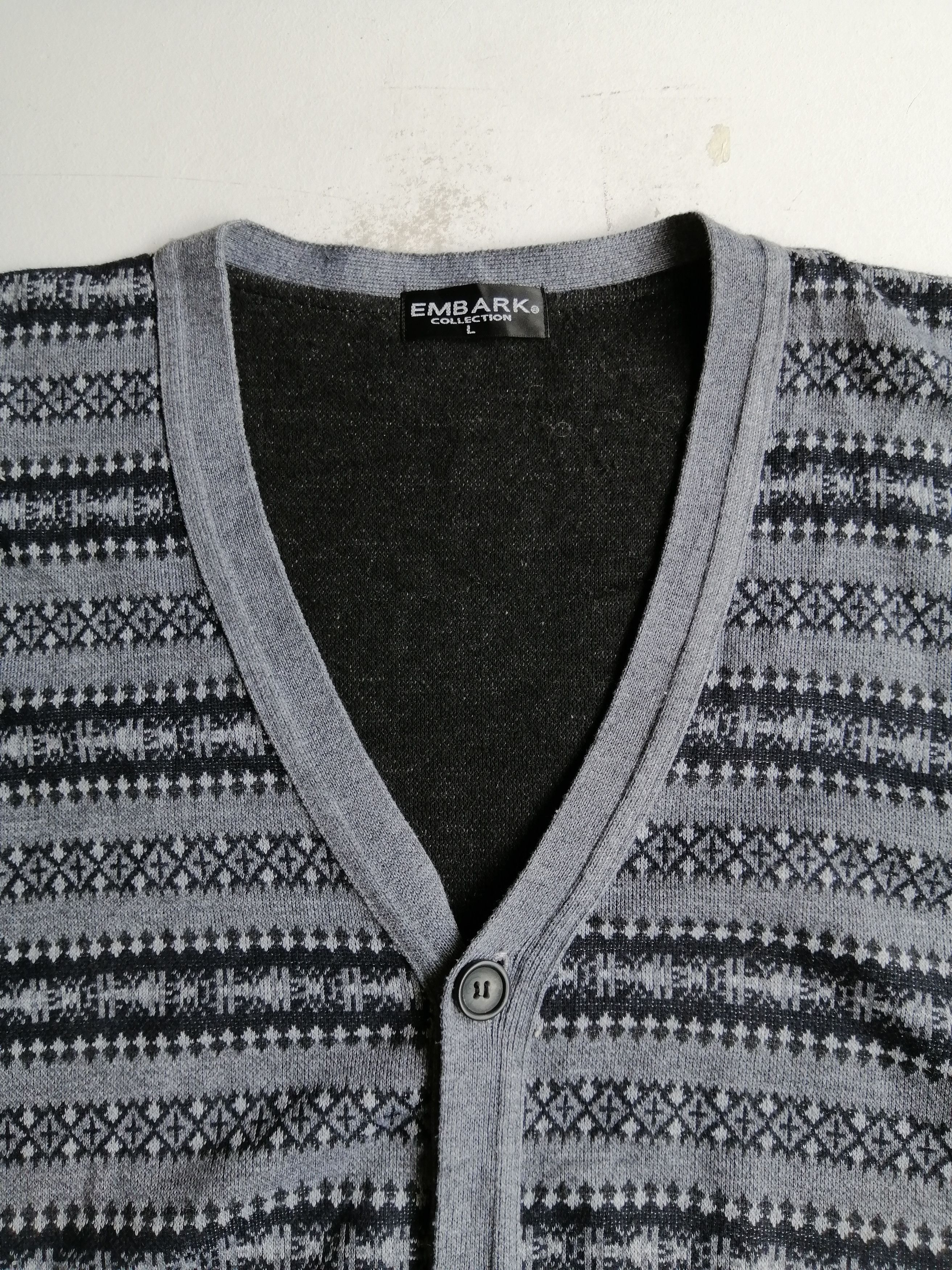 Designer × Japanese Brand Vintage Embork Collection Cardigan Size US L / EU 52-54 / 3 - 4 Thumbnail