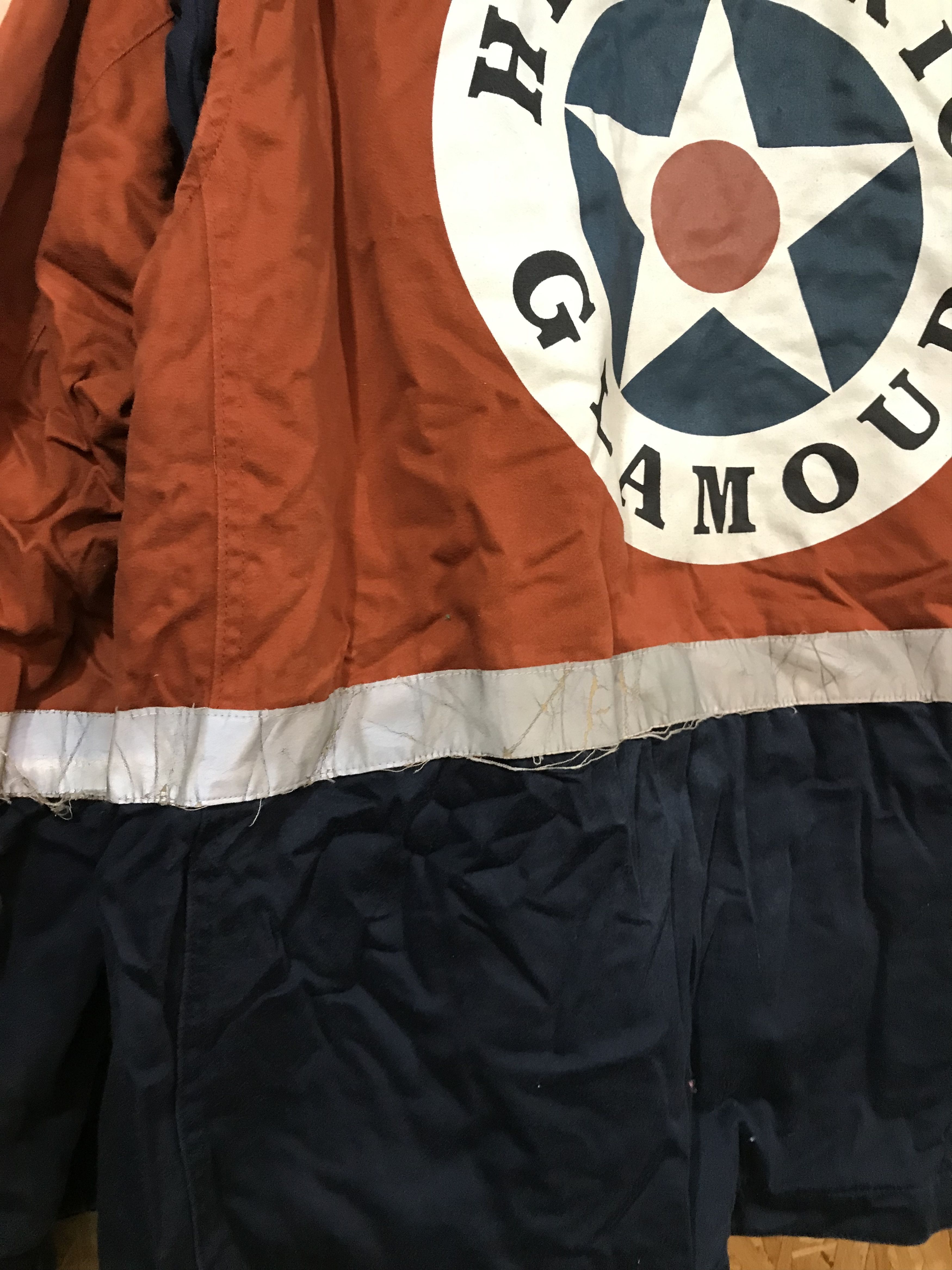 Hysteric Glamour Hysteric Glamour Distressed Reflector Jacket Size US XXL / EU 58 / 5 - 15 Thumbnail