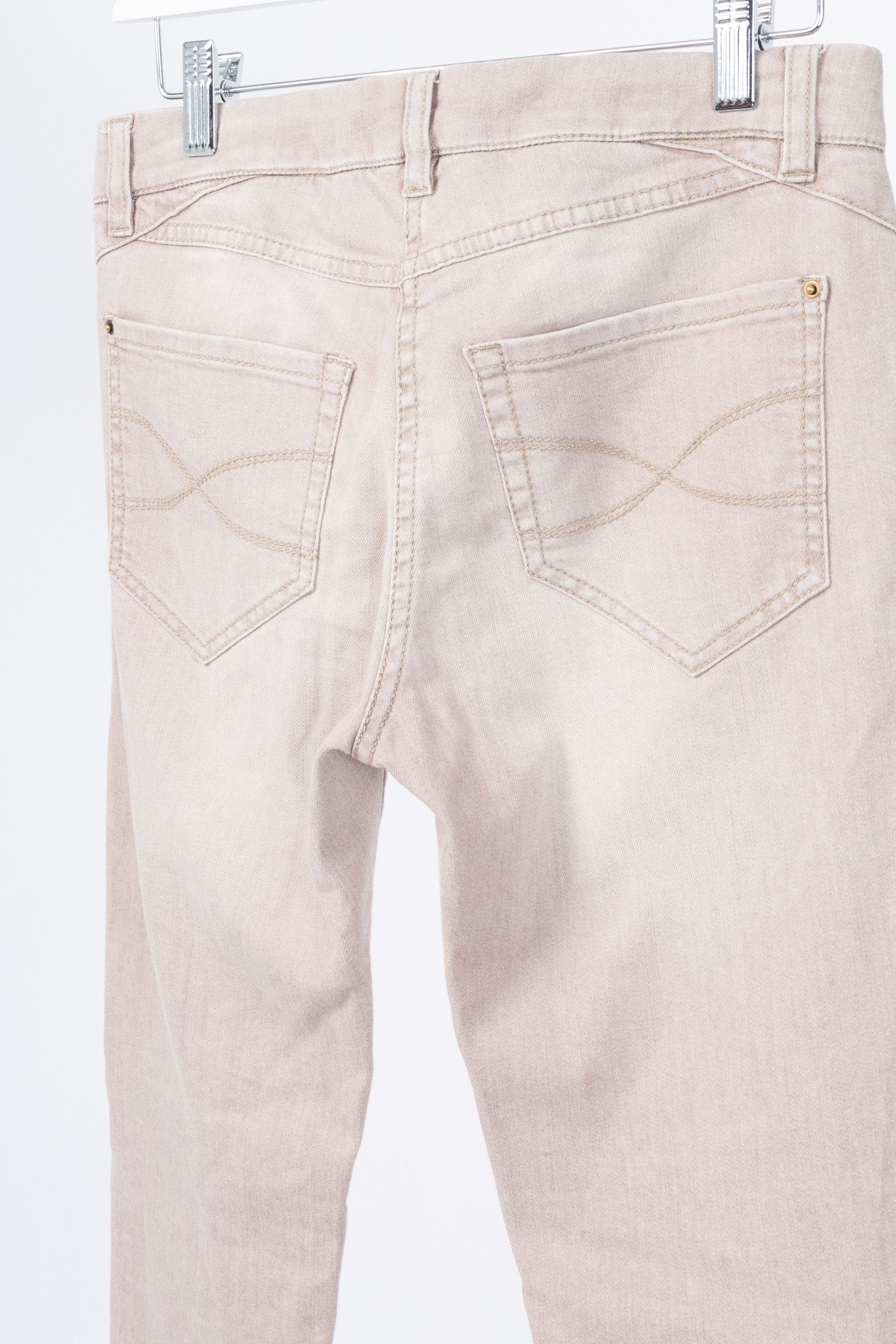 Brunello Cucinelli Brunello Cucinelli Washed Stretch-Denim Skinny Jeans Size 27" / US 4 / IT 40 - 6 Thumbnail