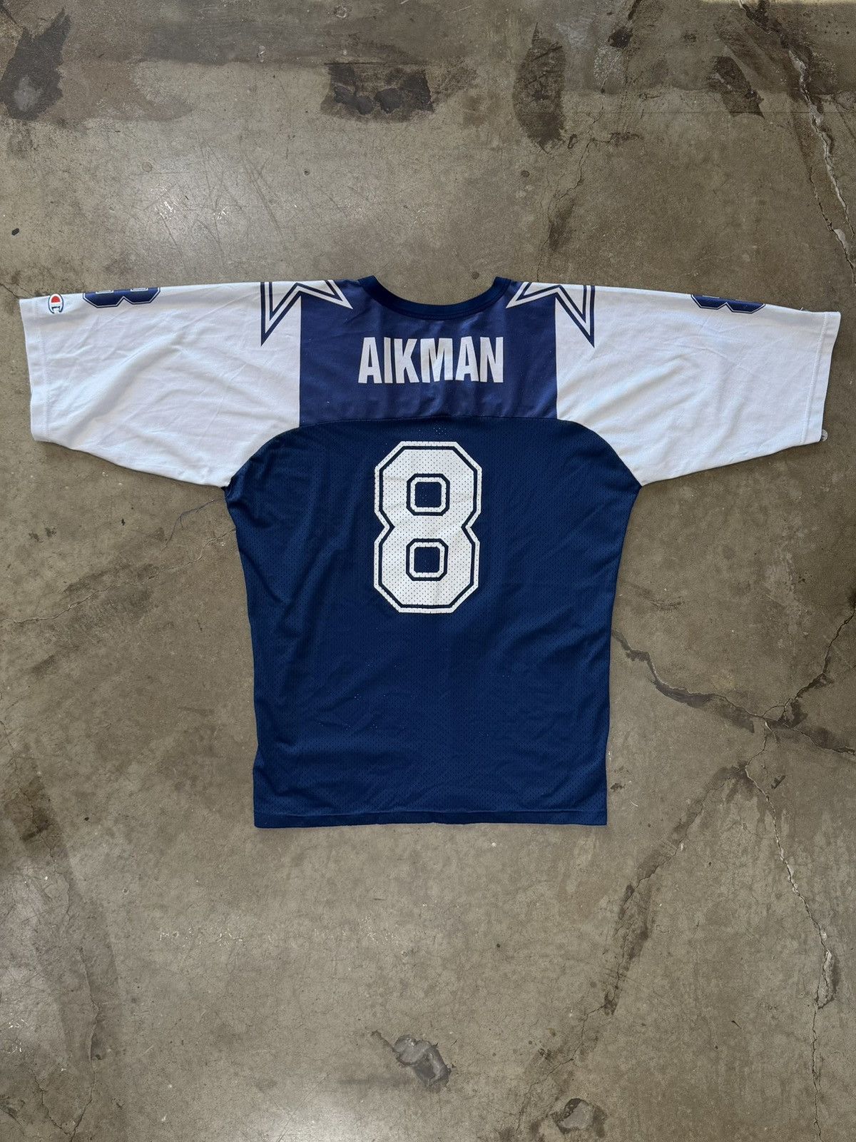 Champion Vintage NFL Troy Aikman Dallas Cowboys Jersey XXL Size US XXL / EU 58 / 5 - 2 Thumbnail