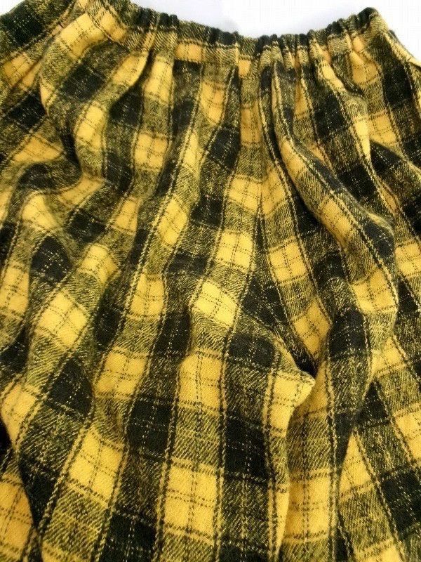 Comme des Garcons tao COMME des GARCONS plaid trousers yellow 2505-Nextarrow Size US 32 / EU 48 - 4 Thumbnail