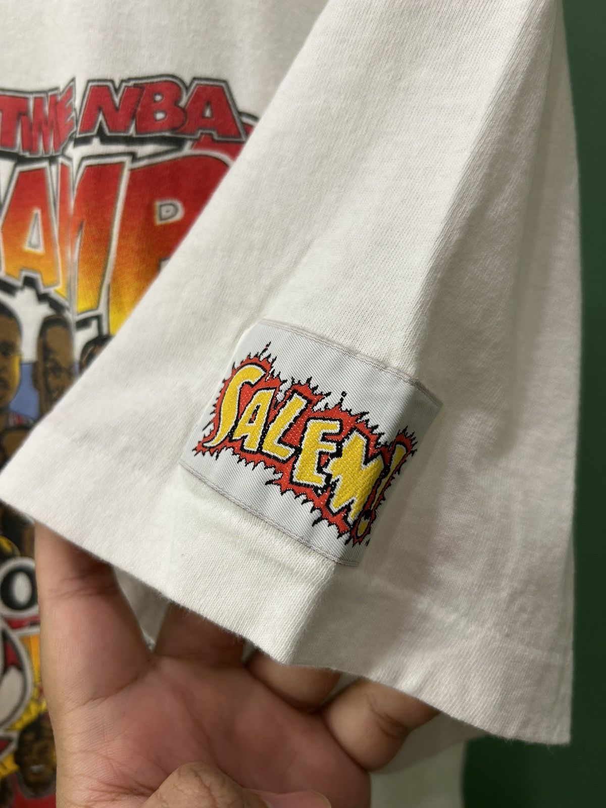 Salem Sportswear Chicago Bulls World Champs 1993 NBA Comic Series Vintage Size US M / EU 48-50 / 2 - 3 Thumbnail