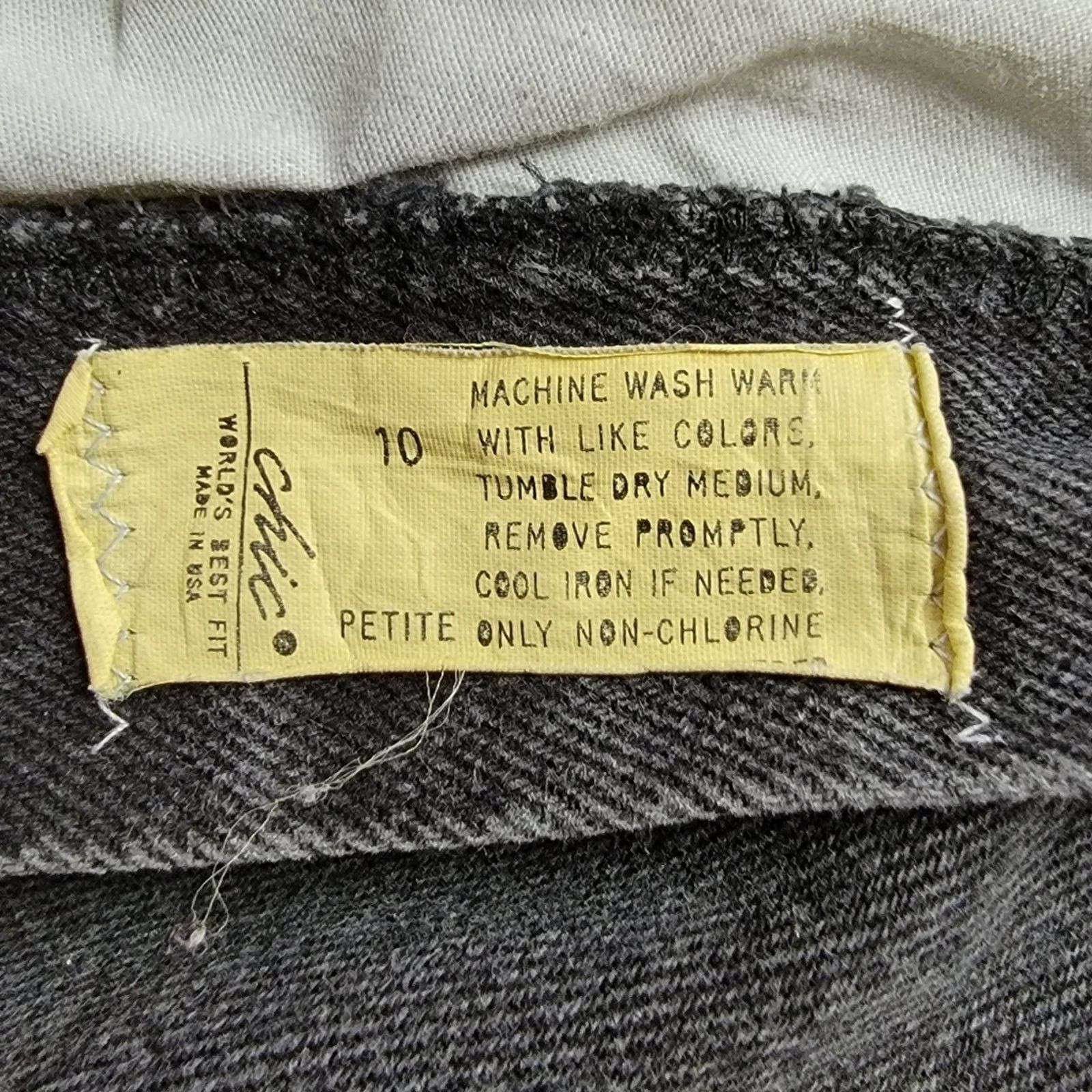 Vintage Vintage USA High Rise Mom Jeans By Chic Size 28" / US 6 / IT 42 - 9 Thumbnail