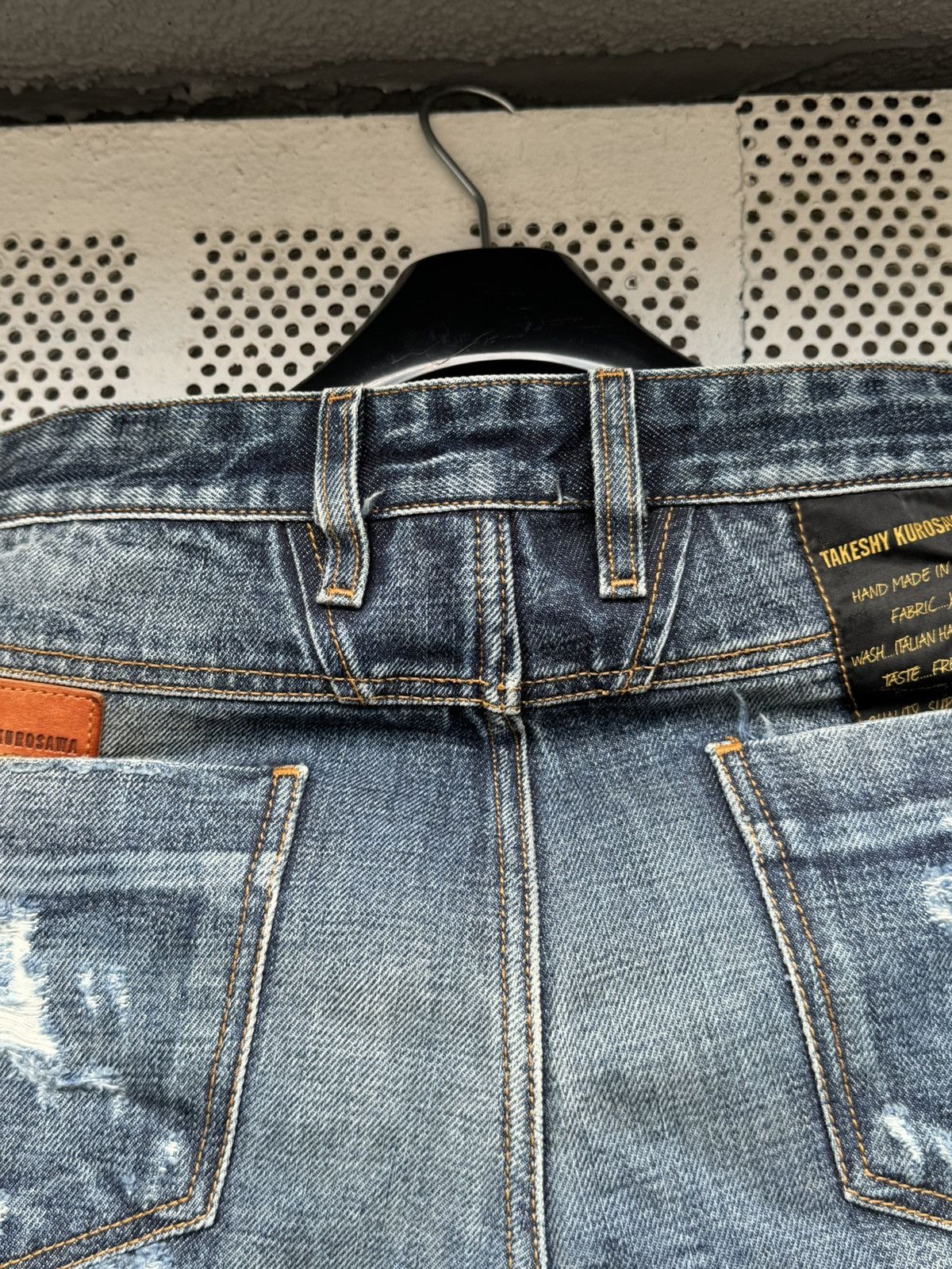 Takeshy Kurosawa Takeshy Kurosawa Handmade Jeans Blue Size US 32 / EU 48 - 18 Thumbnail