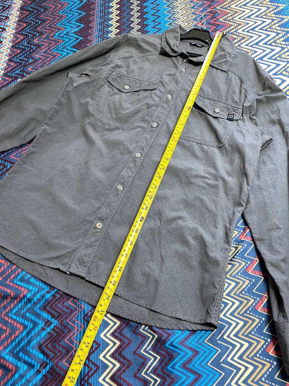 Berghaus × Vintage Berghaus Vintage Linen Shirt Short Sleeve Size US L / EU 52-54 / 3 - 11 Thumbnail