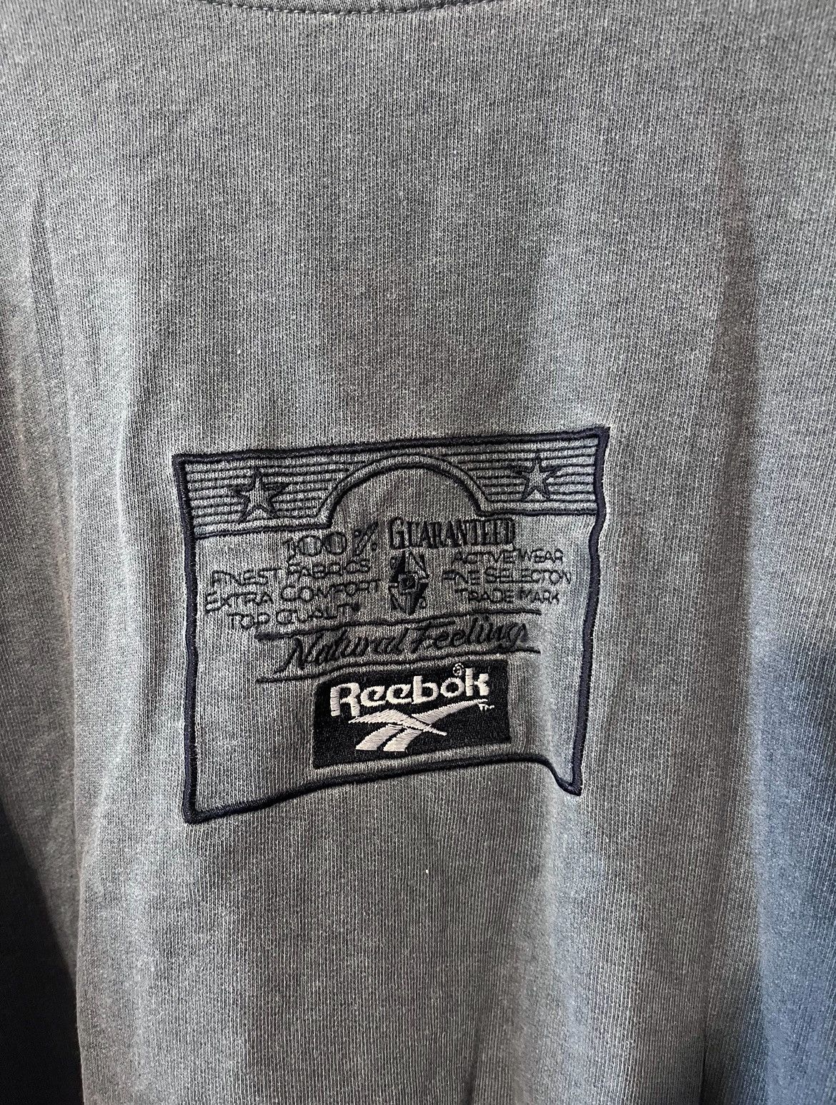 Reebok Oversized vintage sweatshirt 90s🔥 Size US L / EU 52-54 / 3 - 2 Thumbnail