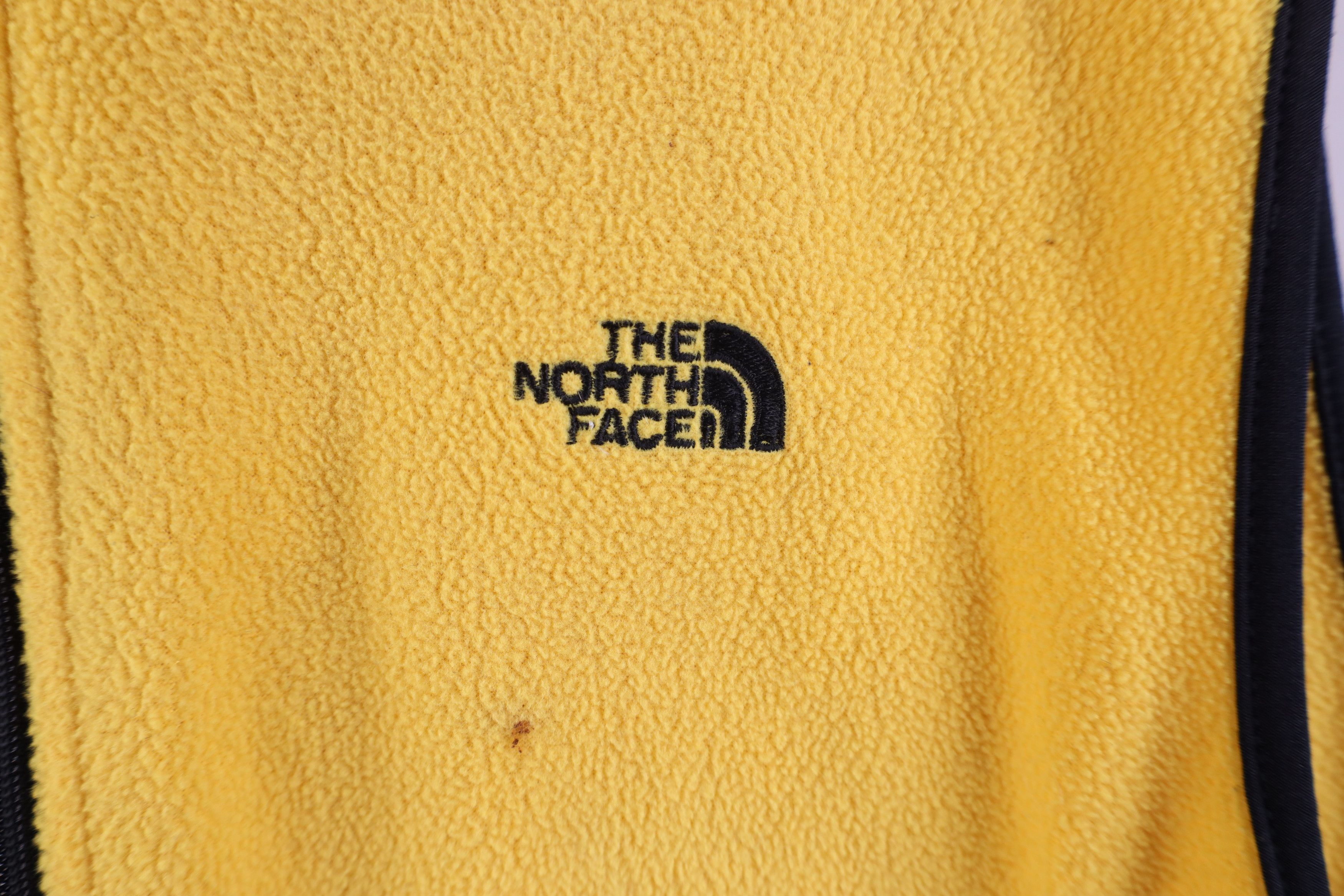 The North Face × Vintage Vintage 90s The North Face Spell Out Fleece Vest Jacket USA Size US L / EU 52-54 / 3 - 4 Thumbnail