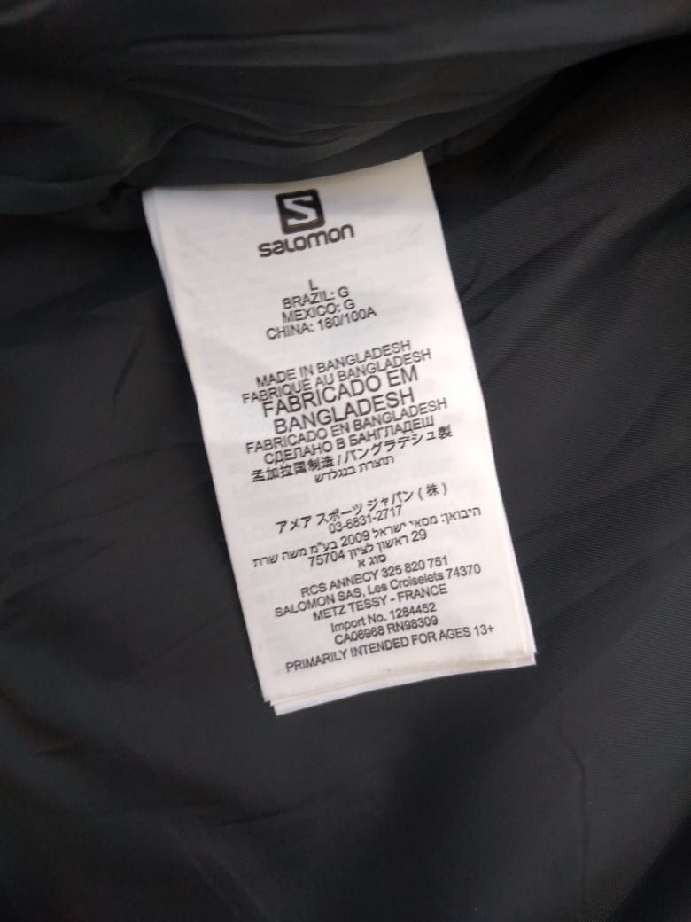 Salomon Salomon stance cargo men's jacket size L Size US L / EU 52-54 / 3 - 14 Thumbnail