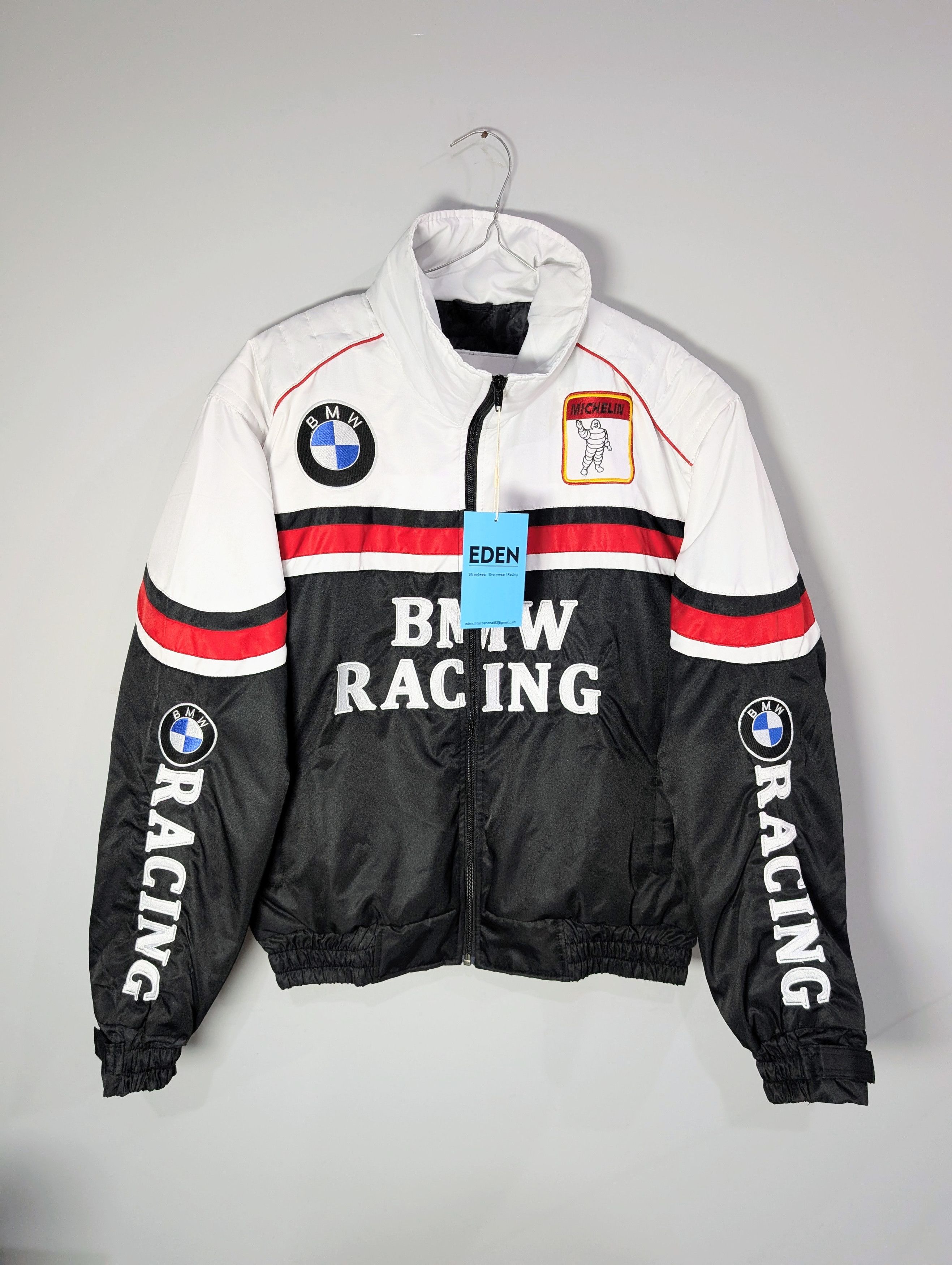Formula 1 🔥BMW🔥 RACING JACKET 90s RETRO STREETWEAR Size L / US 10 / IT 46 - 1 Thumbnail