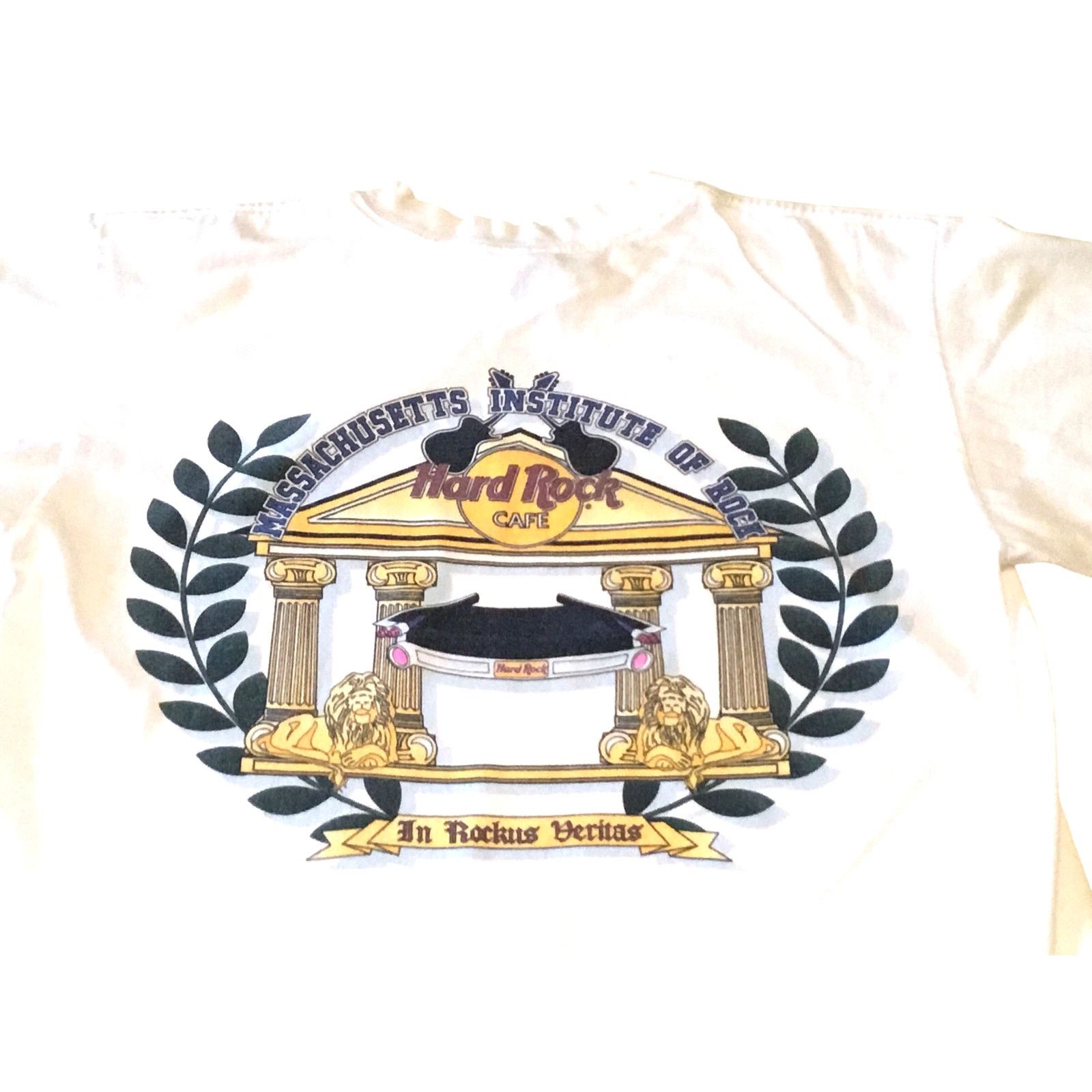 Hard Rock Cafe Hard Rock Cafe T-Shirt Boston MA Institute of Rock Medium Size US M / EU 48-50 / 2 - 5 Thumbnail