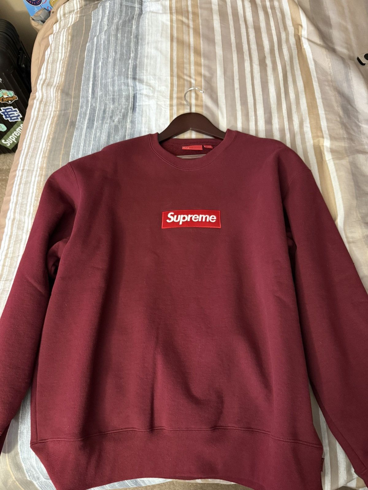 Supreme Supreme box logo crew | Grailed 