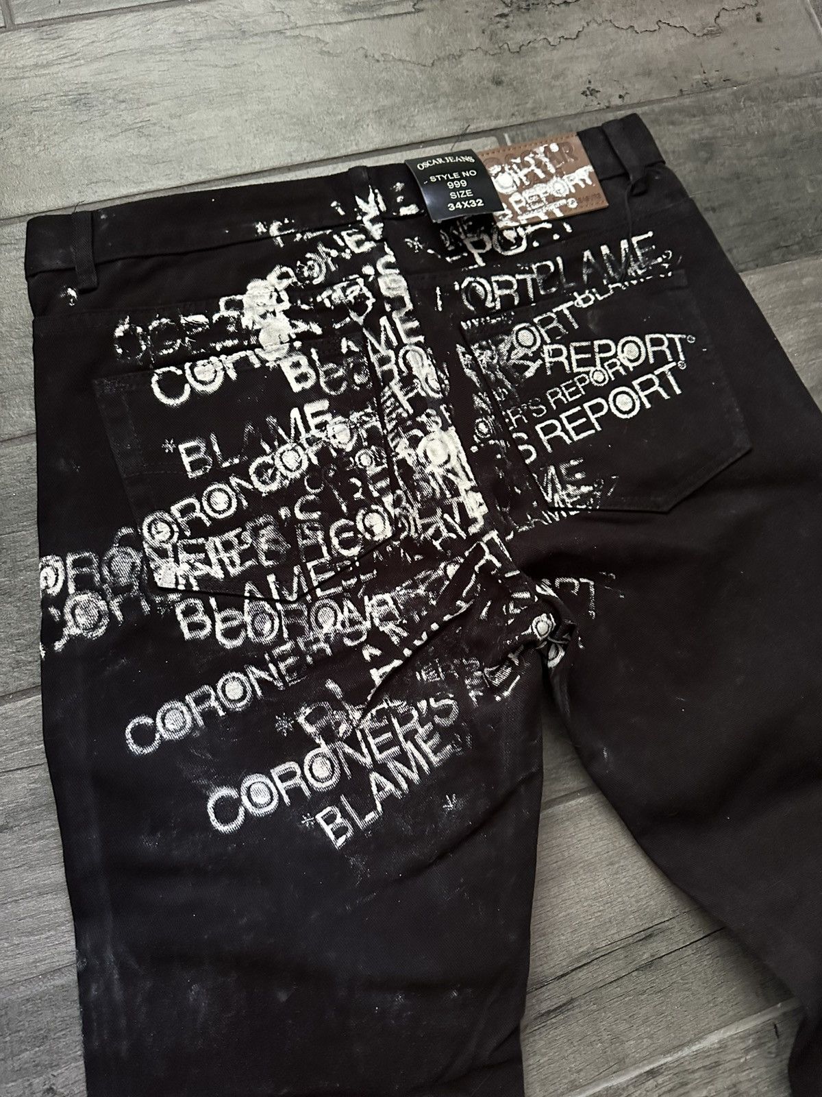 Other Coroners Report Poets Denim Size US 34 / EU 50 - 5 Thumbnail