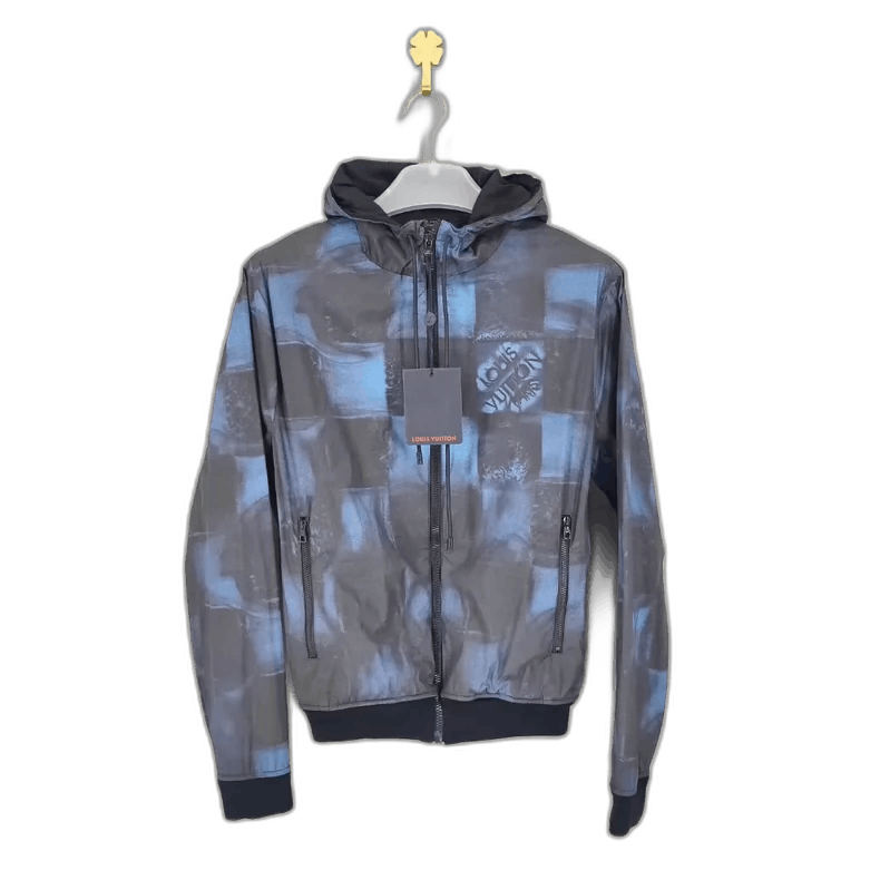 Louis Vuitton Louis Vuitton Hooded Checkered Coat-yf Size US XS / EU 42 / 0 - 1 Thumbnail