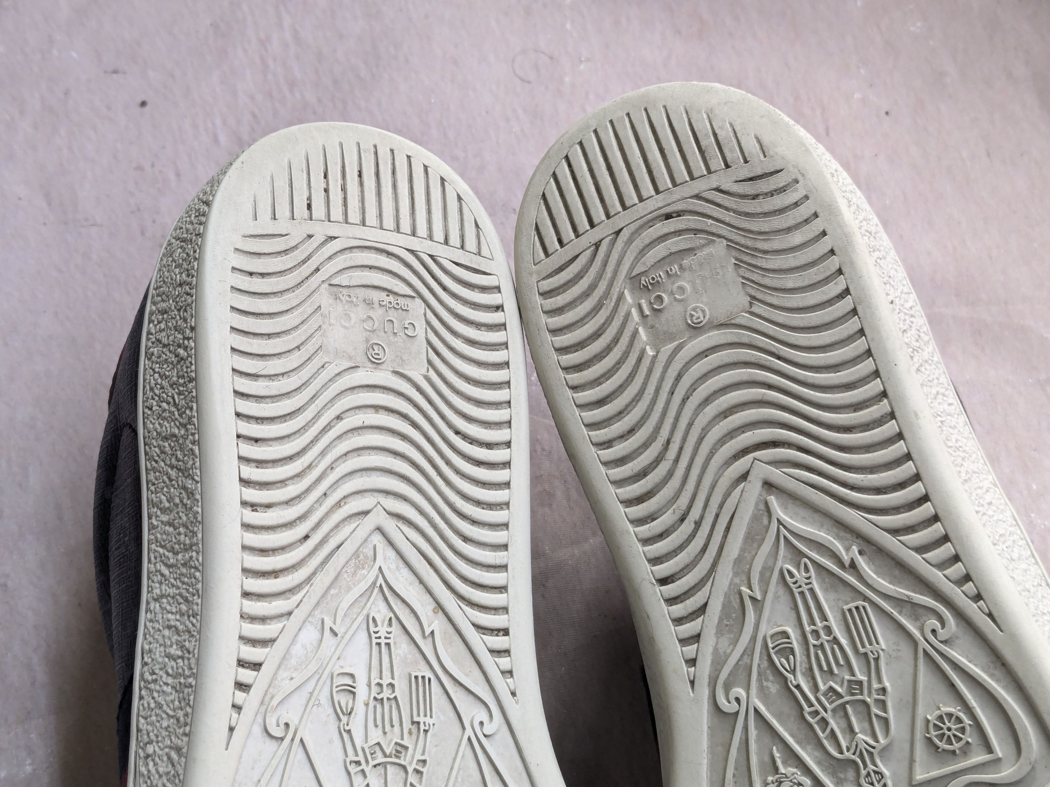 Gucci Gucci Ace Sneakers Monogram 8.5 Logo Low Tops 429445 Size US 8.5 / EU 41-42 - 14 Thumbnail
