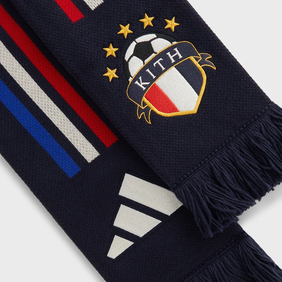 Adidas × Kith Kith for adidas Football Scarf - LEGEND INK Size ONE SIZE - 3 Thumbnail