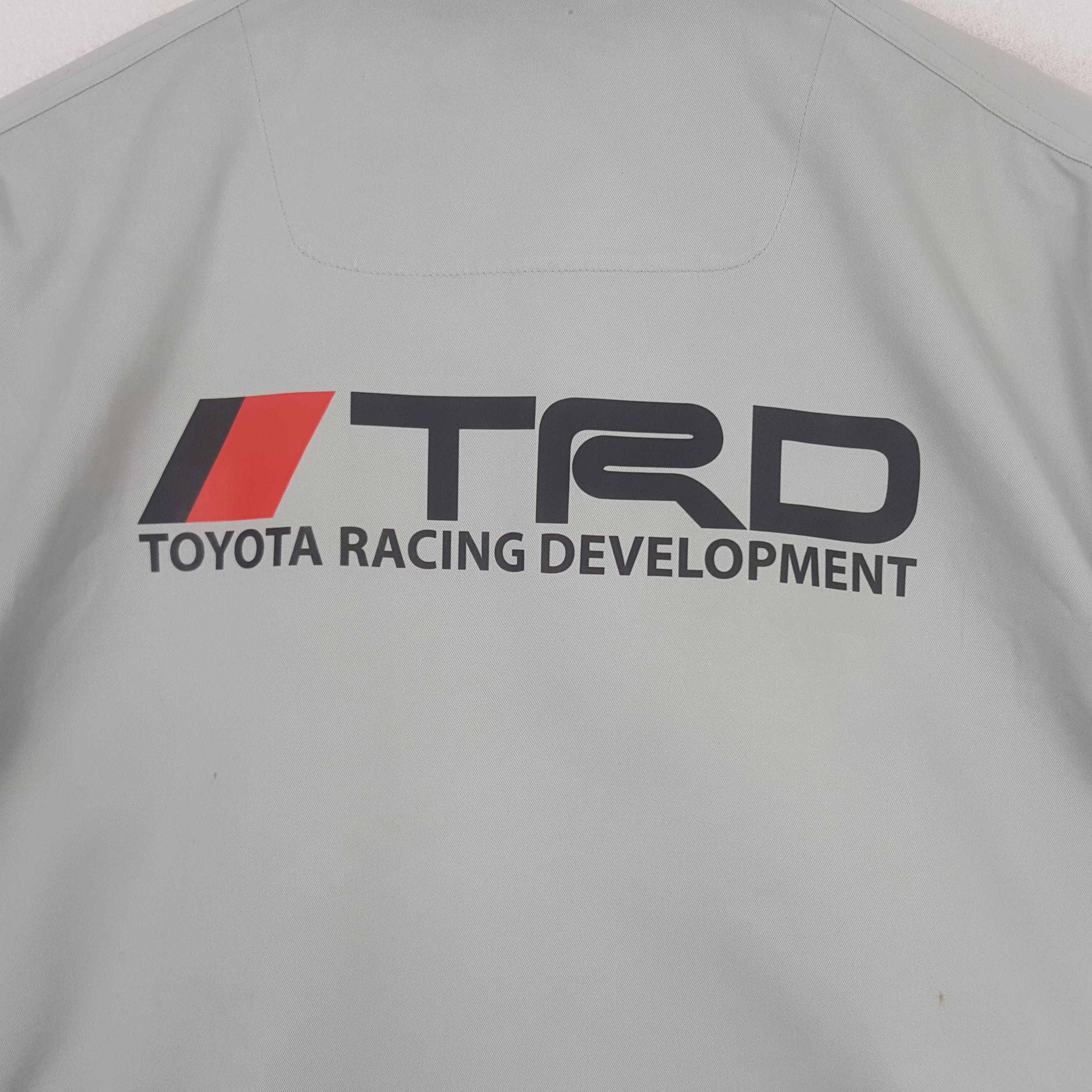 Japanese Brand Vintage Toyota Racing TRD Custom Japan Sport Uniform Jacket Size US M / EU 48-50 / 2 - 2 Thumbnail