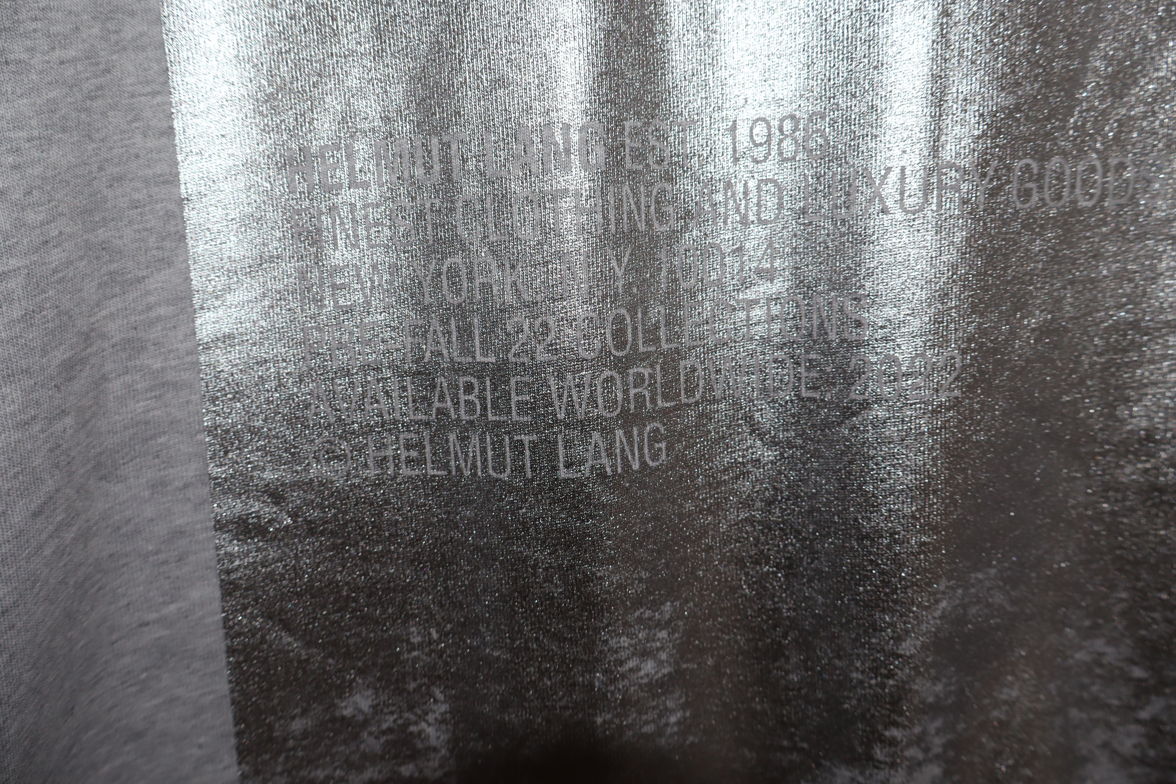 Helmut Lang Logo print t-shirt Size US M / EU 48-50 / 2 - 4 Thumbnail