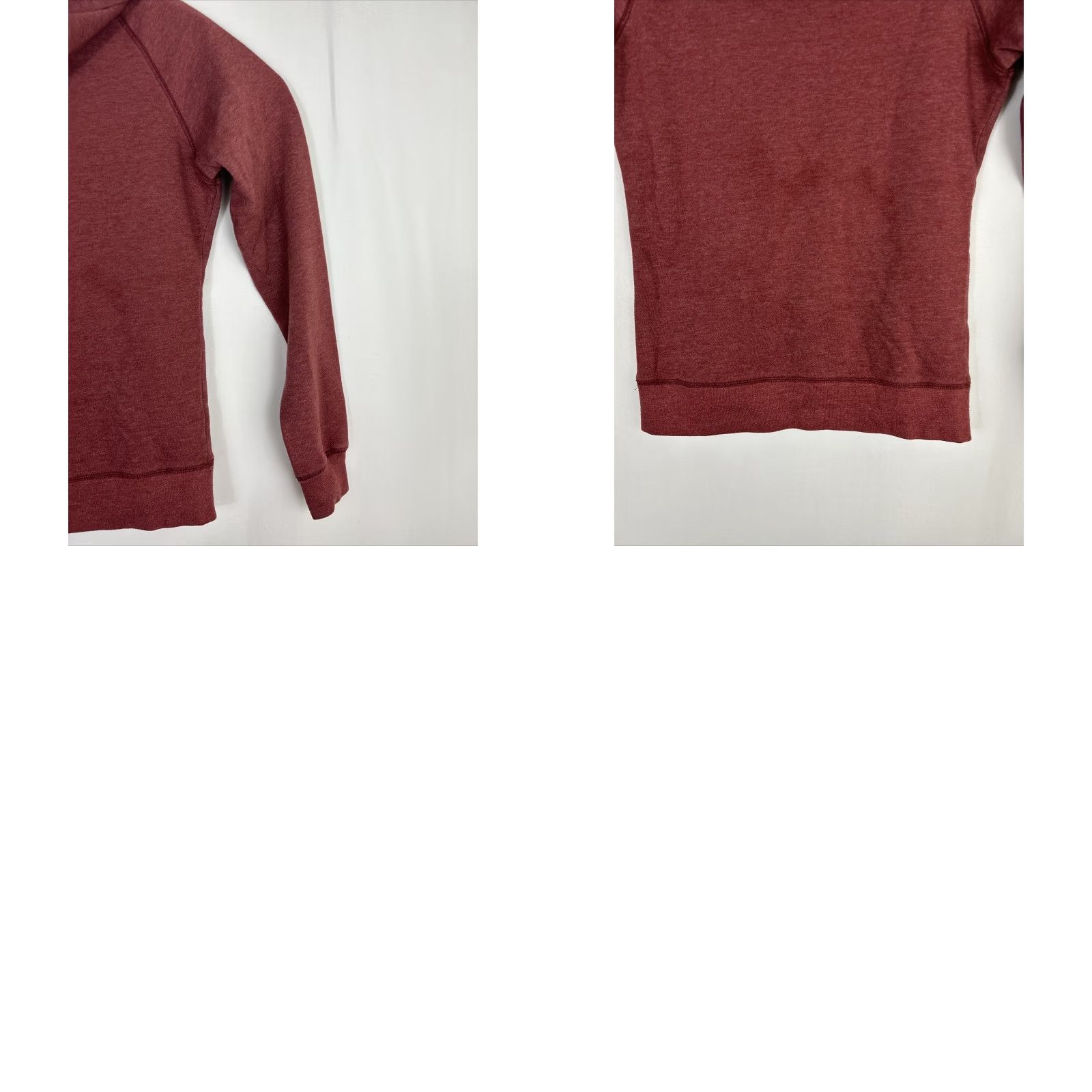The North Face The North Face Womens Hoodie Pullover Maroon Gold Pockets S Red Size S / US 4 / IT 40 - 9 Thumbnail