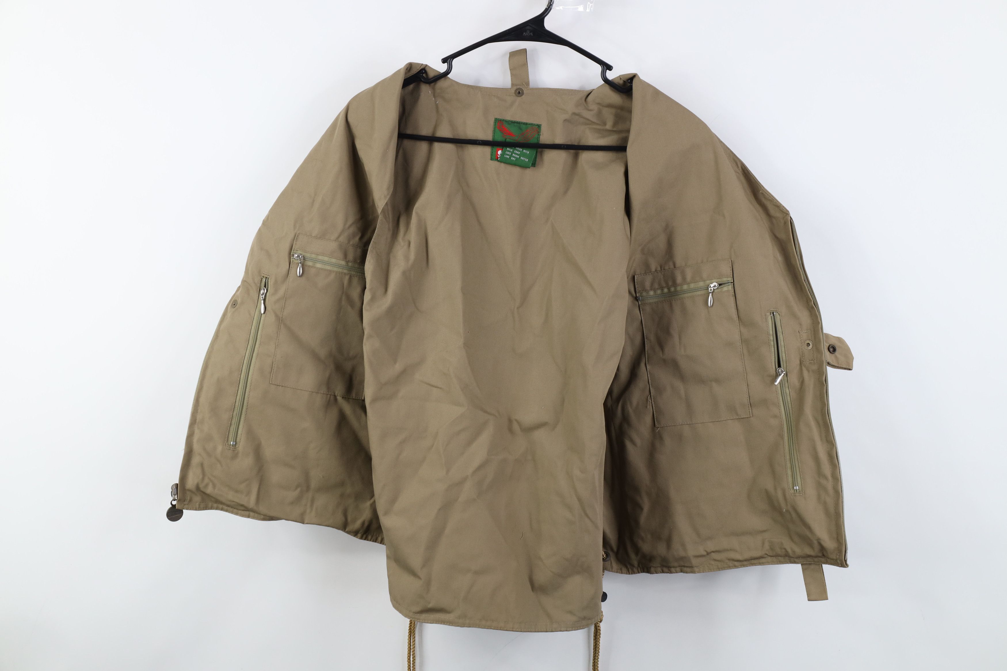 Vintage Vintage 90s Streetwear Tactical Full Zip Vest Jacket Beige Size US L / EU 52-54 / 3 - 11 Thumbnail