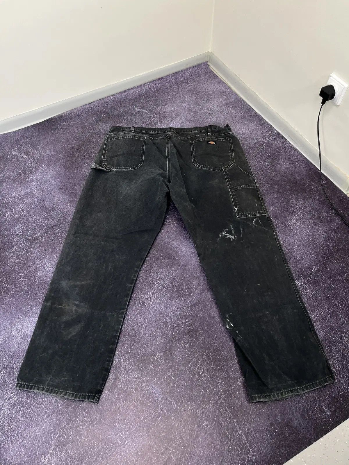Dickies Vintage Dickies Skeleton Custom 1/1 Black Baggy Pants Jeans Size US 40 / EU 56 - 7 Thumbnail