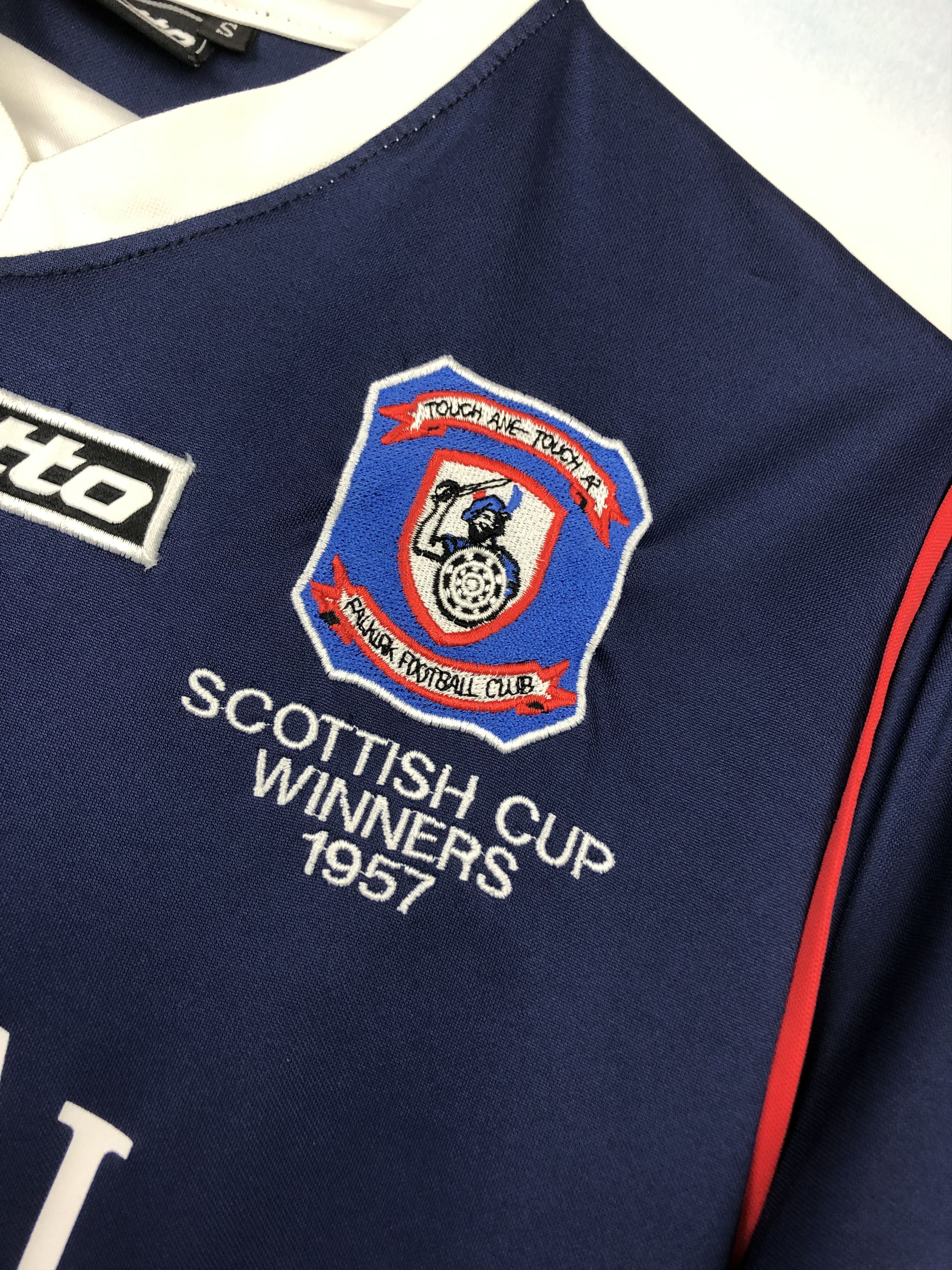 Lotto Sport Falkirk football shirt Soccer Blue Lotto Jersey Tee Hype Size US S / EU 44-46 / 1 - 4 Thumbnail