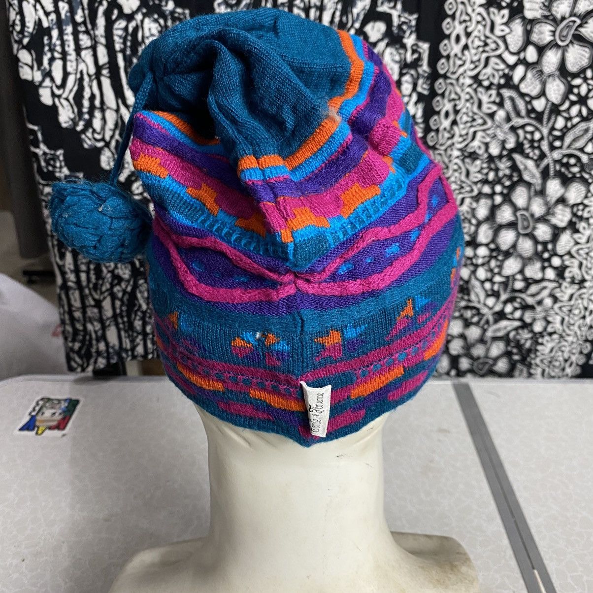 Conte of Florence × Designer conte of florence cable knit beanie hats Size ONE SIZE - 2 Thumbnail