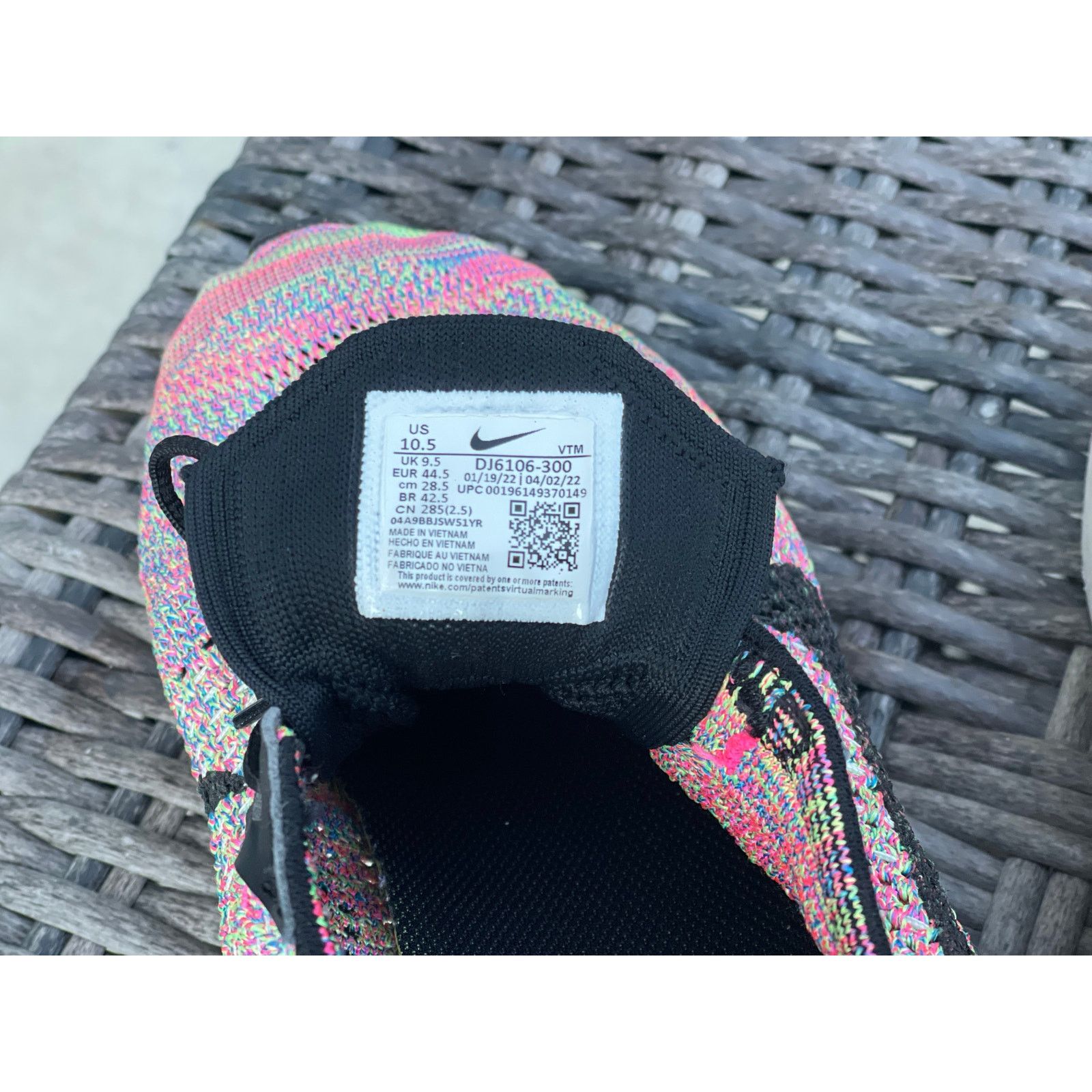 Nike Nike Flyknit Racer Air Max Multi-Color Men’s Size US 10.5 / EU 43-44 - 5 Thumbnail