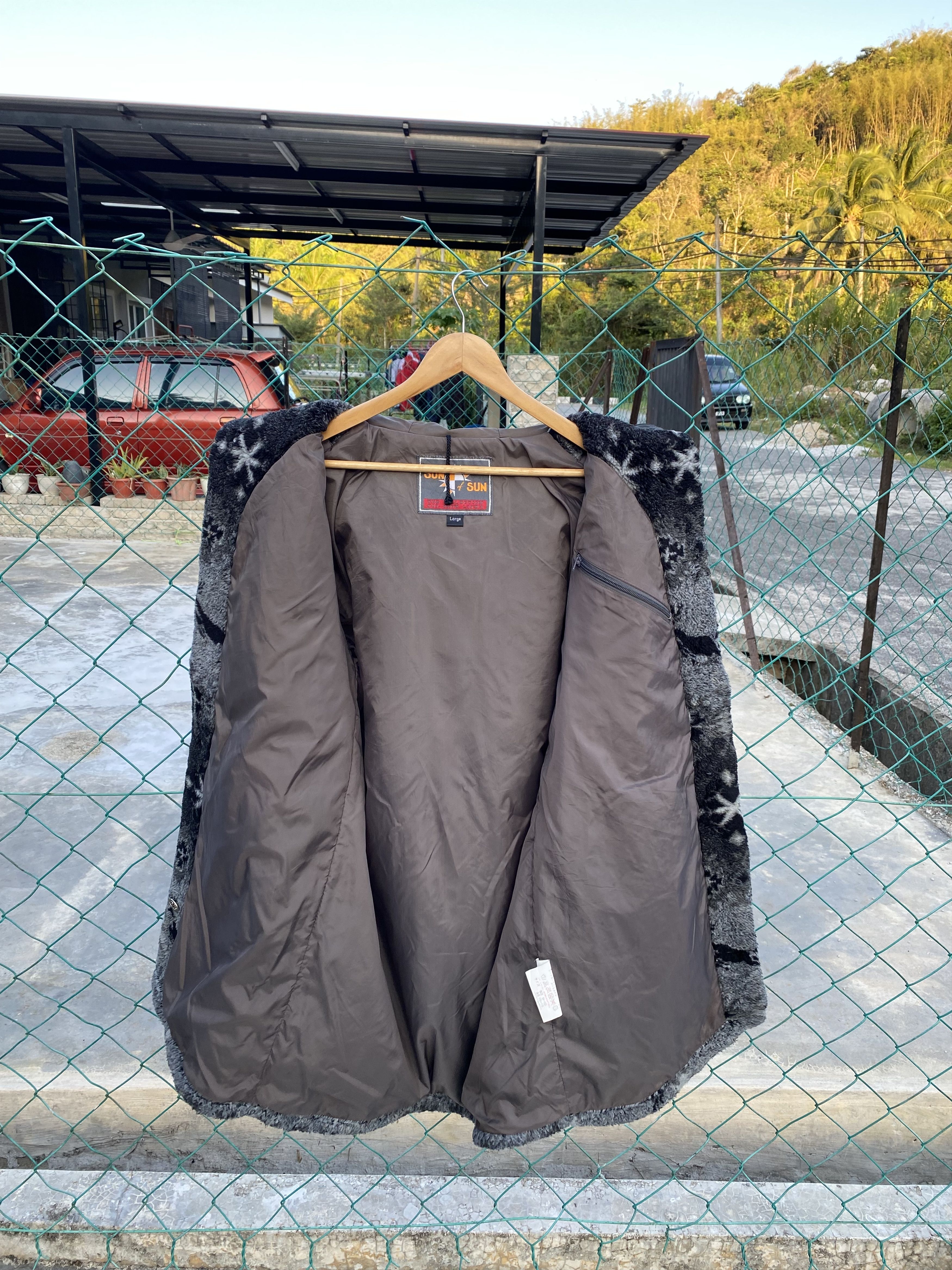 Aztech Mountain Vintage Son Sun deep pile printed fleece Size US L / EU 52-54 / 3 - 5 Thumbnail