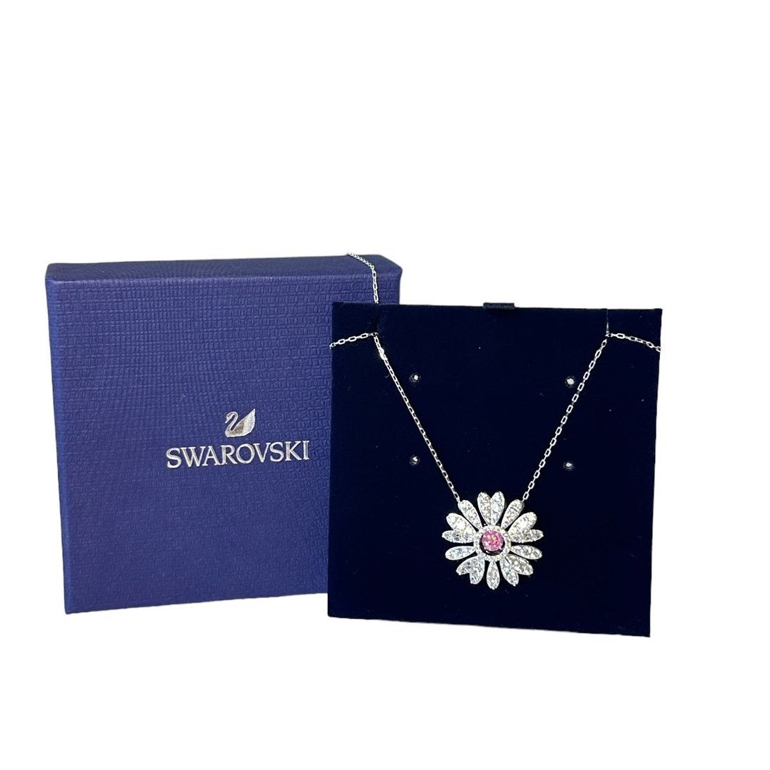Swarovski Swarovski Eternal Flower pendant Flower, Pink, Necklace Size ONE SIZE - 4 Thumbnail