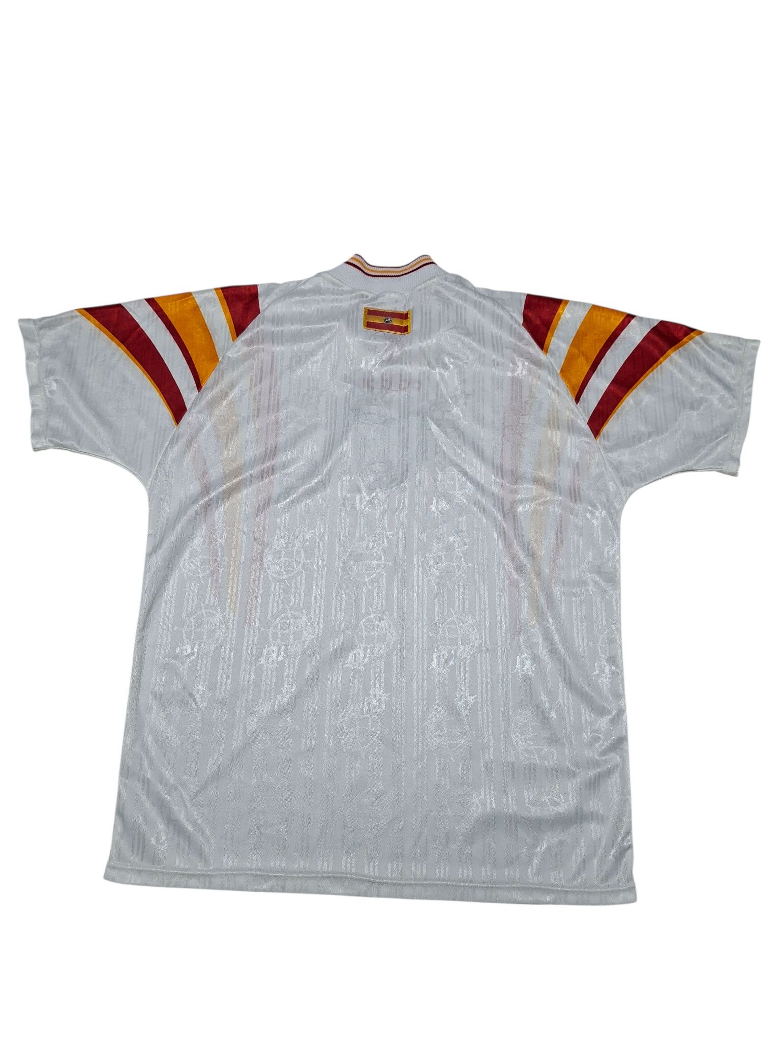 Adidas SPAIN ADIDAS VINTAGE 1994 MADE IN SPAIN SOCCER JERSEY Size US L / EU 52-54 / 3 - 4 Thumbnail