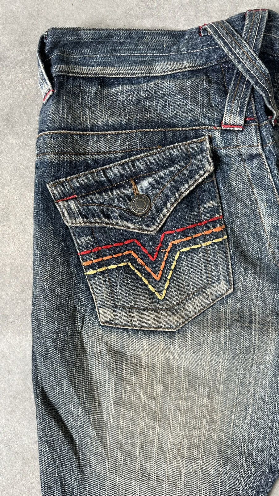 Japanese Brand VINTAGE LALATASTU FLARE PANT Size US 34 / EU 50 - 11 Thumbnail
