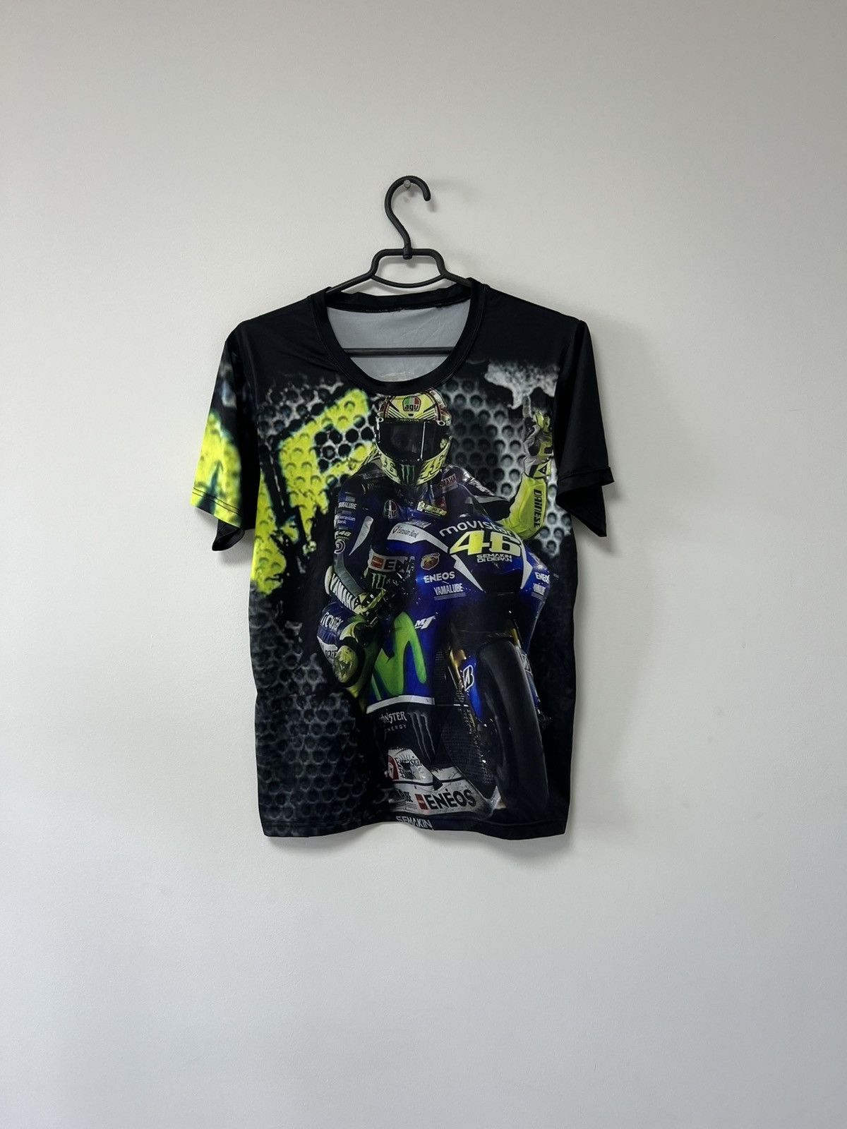 Vintage Valentino Rossi Racing VR46 Jersey Yamaha Motorcycle sz M Size US M / EU 48-50 / 2 - 3 Thumbnail