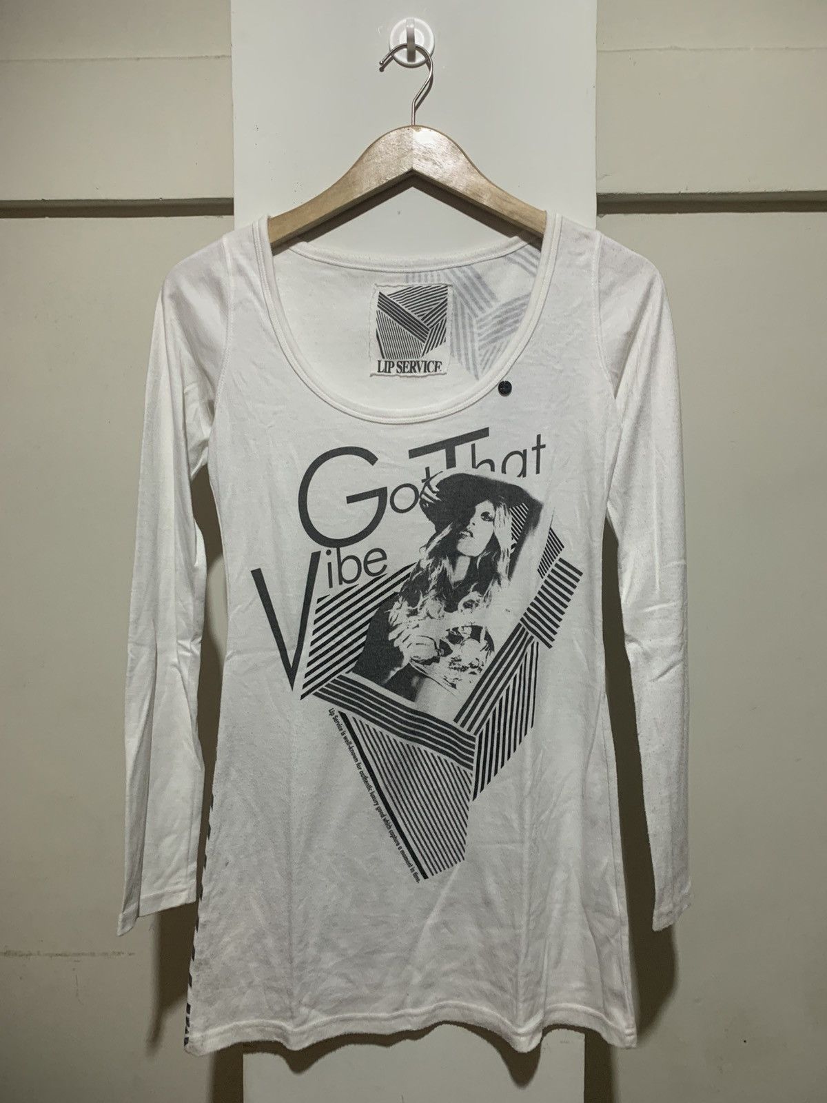 Lip Service Lip Service Women Long Sleeve Hysteric Glamour Style Tee Size L / US 10 / IT 46 - 1 Thumbnail