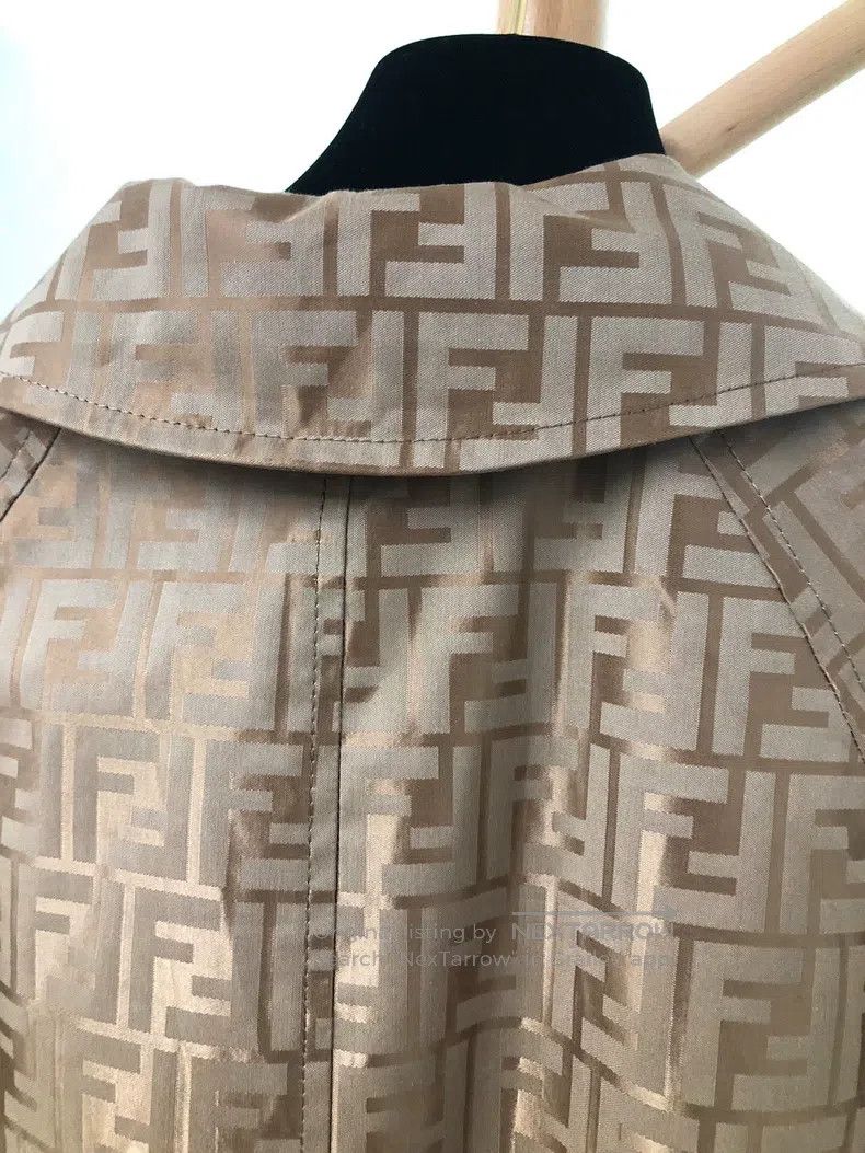 Fendi Fendi All-Print Coat Size XS / US 0-2 / IT 36-38 - 3 Thumbnail