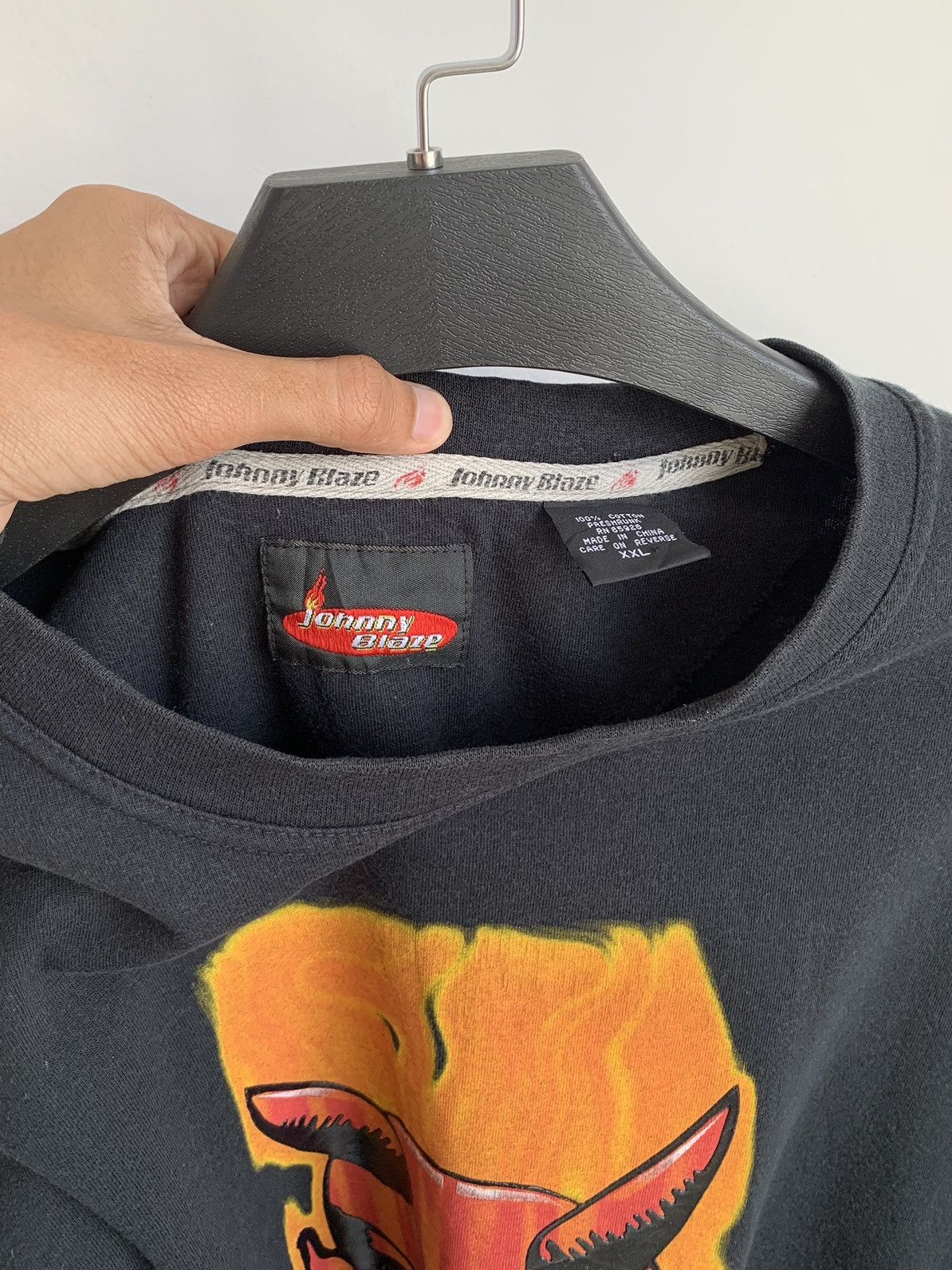 JNCO Vintage Johnny Blaze JNCO Baggy Oversized y2k Shirt Size US XXL / EU 58 / 5 - 6 Thumbnail