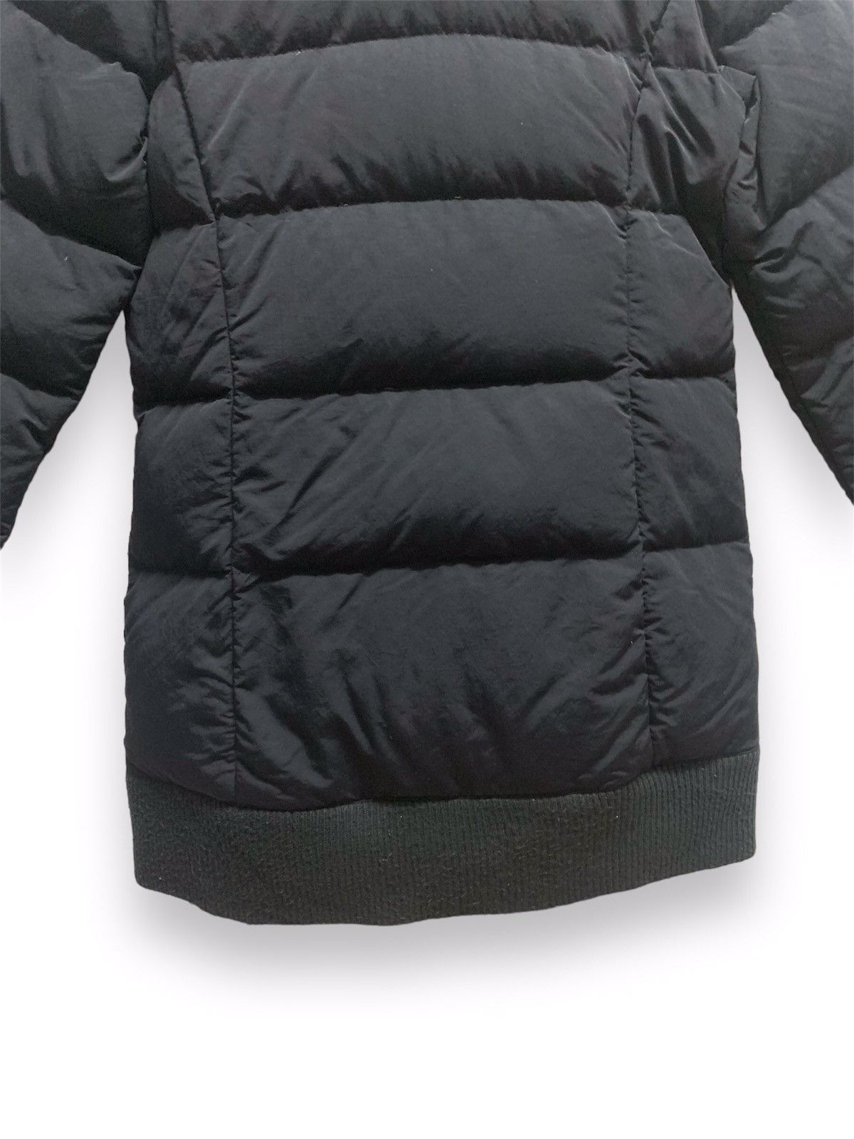 Nike × Vintage NIKE Sportswear Black Long Puffer Jacket Size US M / EU 48-50 / 2 - 8 Thumbnail