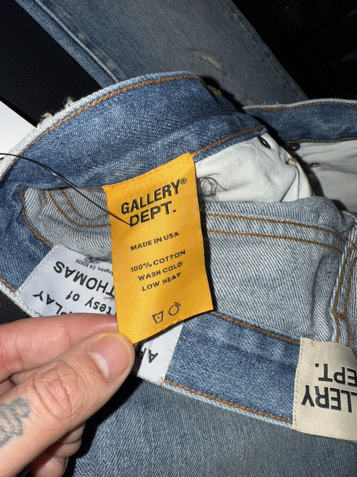 Gallery Dept. Gallery dept g patch jeans Size US 32 / EU 48 - 12 Thumbnail