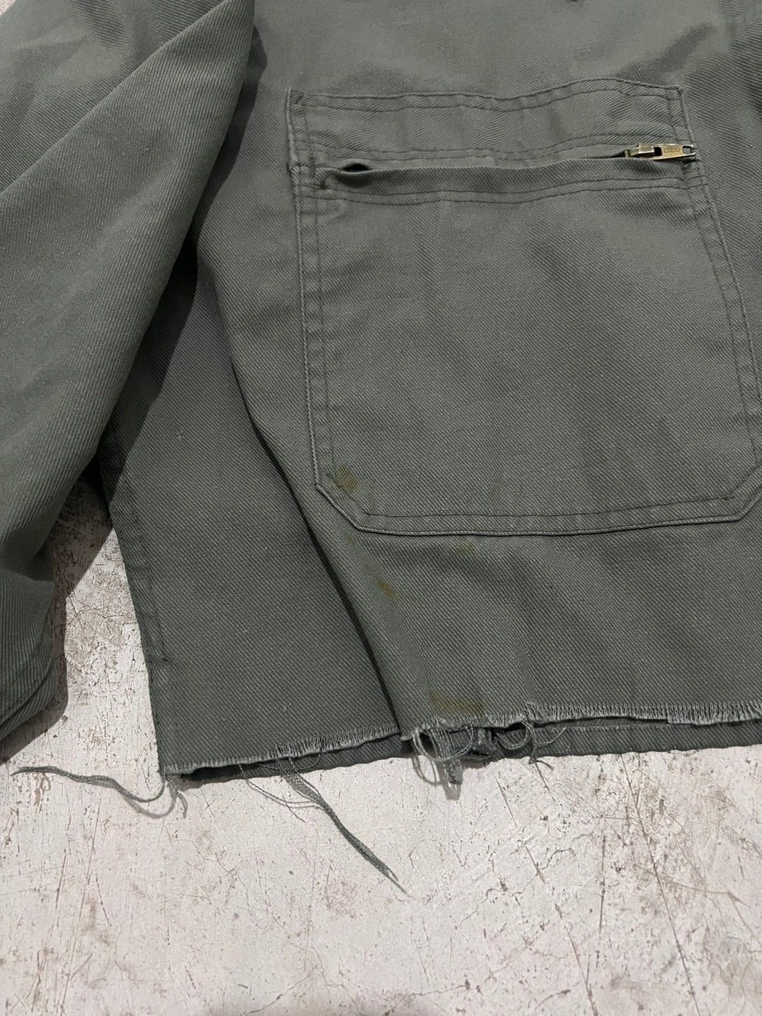Vintage Vintage Military Cropped Jacket Size US M / EU 48-50 / 2 - 7 Thumbnail