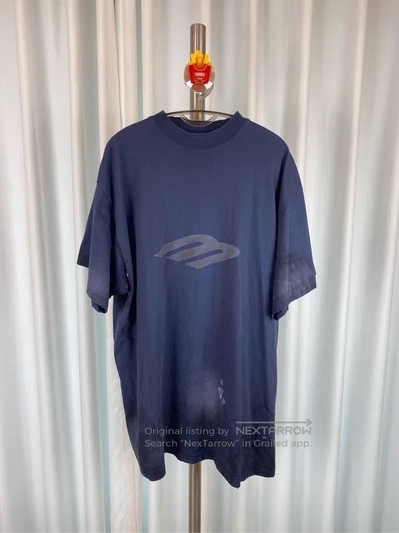 Balenciaga Balenciaga 3B Wash Dyeing Splatter Destroyed Distressed Sh Size US M / EU 48-50 / 2 - 1 Thumbnail