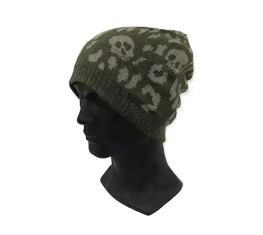 Seditionaries Barak Skulls Fullprint Punk Seditionaries Beanie Hat Size ONE SIZE - 1 Thumbnail