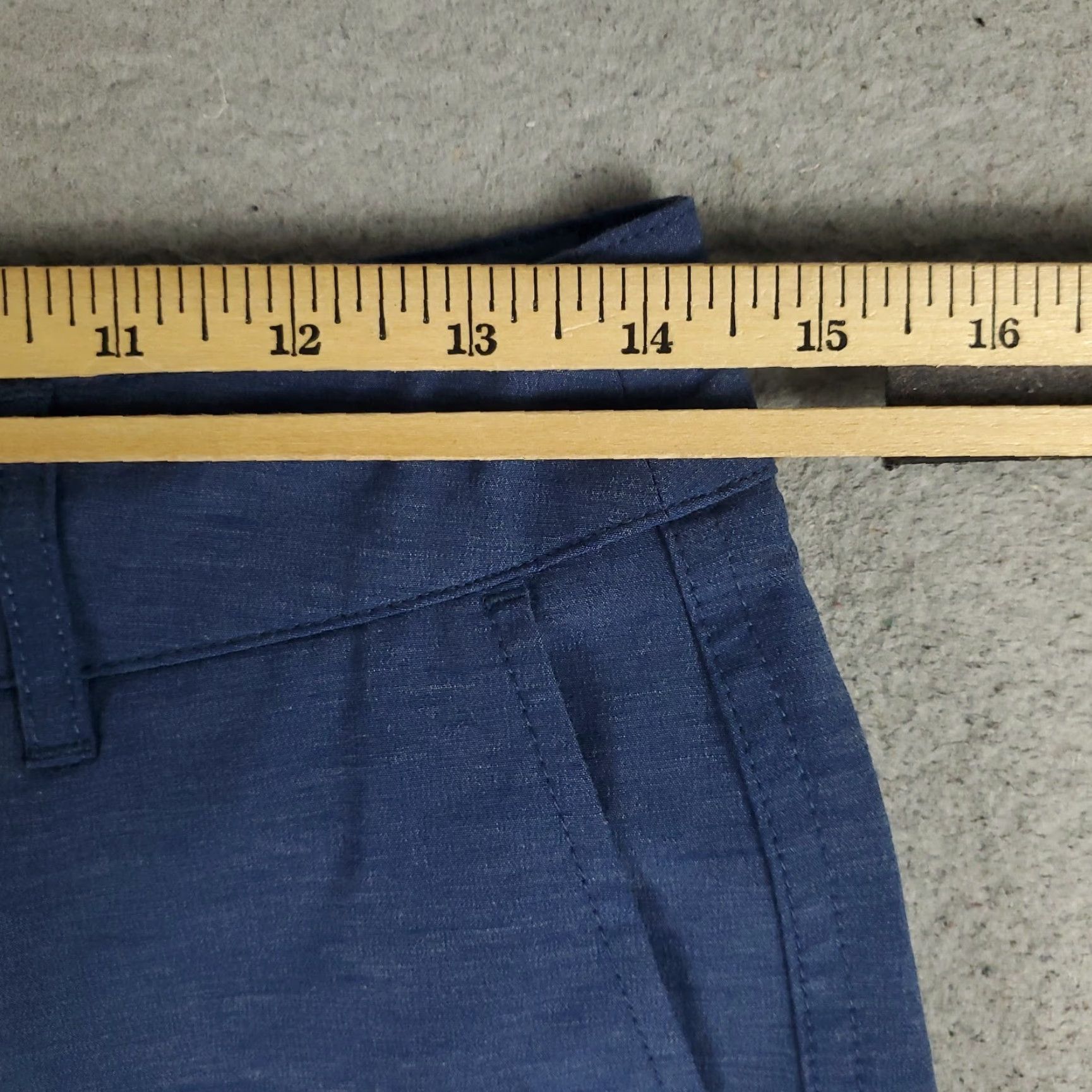 Faherty VINTAGE Faherty Mens Shorts Size 28 Casual Chino Blue Flat Front Summer Athletic Size US 28 / EU 44 - 4 Thumbnail