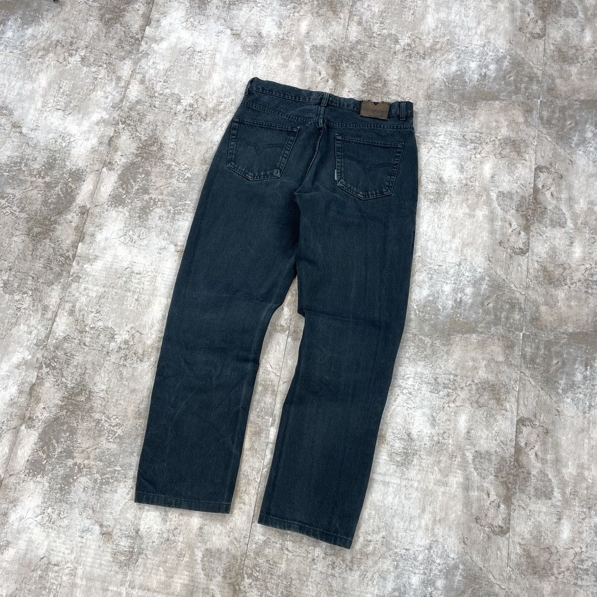 Valentino × Vintage VINTAGE VALENTINO DENIM JEANS WASHED BLACK Size US 38 / EU 54 - 2 Thumbnail