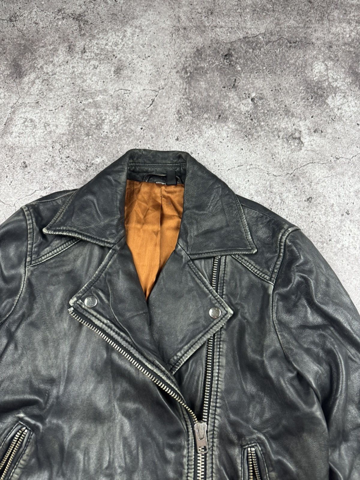 Hysteric Glamour Vintage y2k distressed leather opium avant garde jacket Size M / US 6-8 / IT 42-44 - 4 Thumbnail