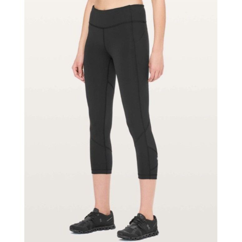 Lululemon 𝓛𝓾𝓵𝓾𝓵𝓮𝓶𝓸𝓷 Pace Rival Crop *Full-On Luxtreme 22"Blac Size 27" / US 4 / IT 40 - 3 Thumbnail