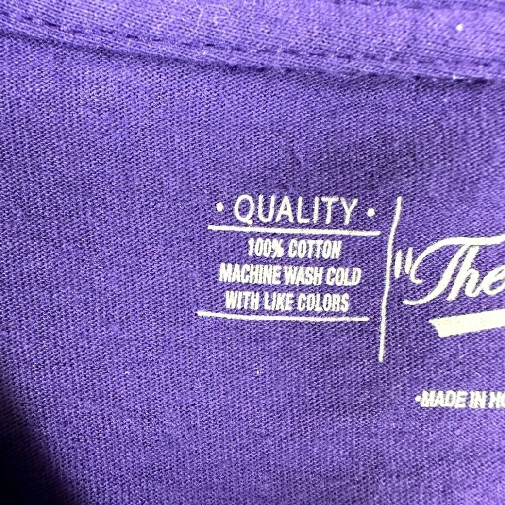 Vintage Northwestern Wildcats Football T-Shirt Men XL Purple Long Sleeve Tee The Victory Size US XL / EU 56 / 4 - 5 Thumbnail