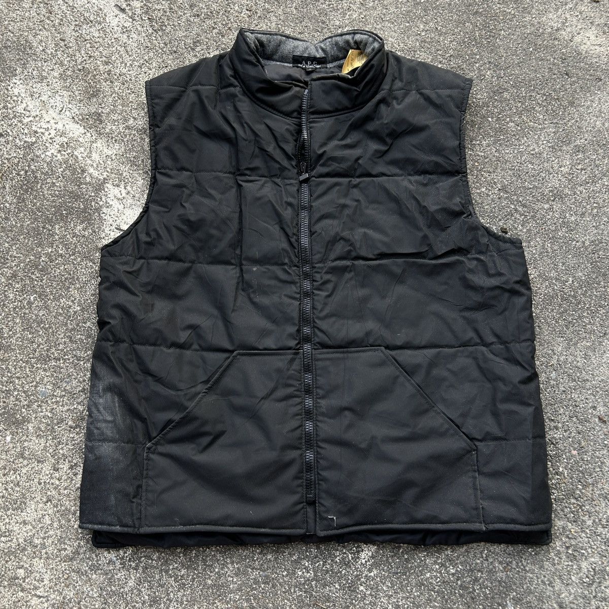 A.P.C. Vintage 90s A.P.C Puffer Down Vest Jacket Size US M / EU 48-50 / 2 - 1 Thumbnail